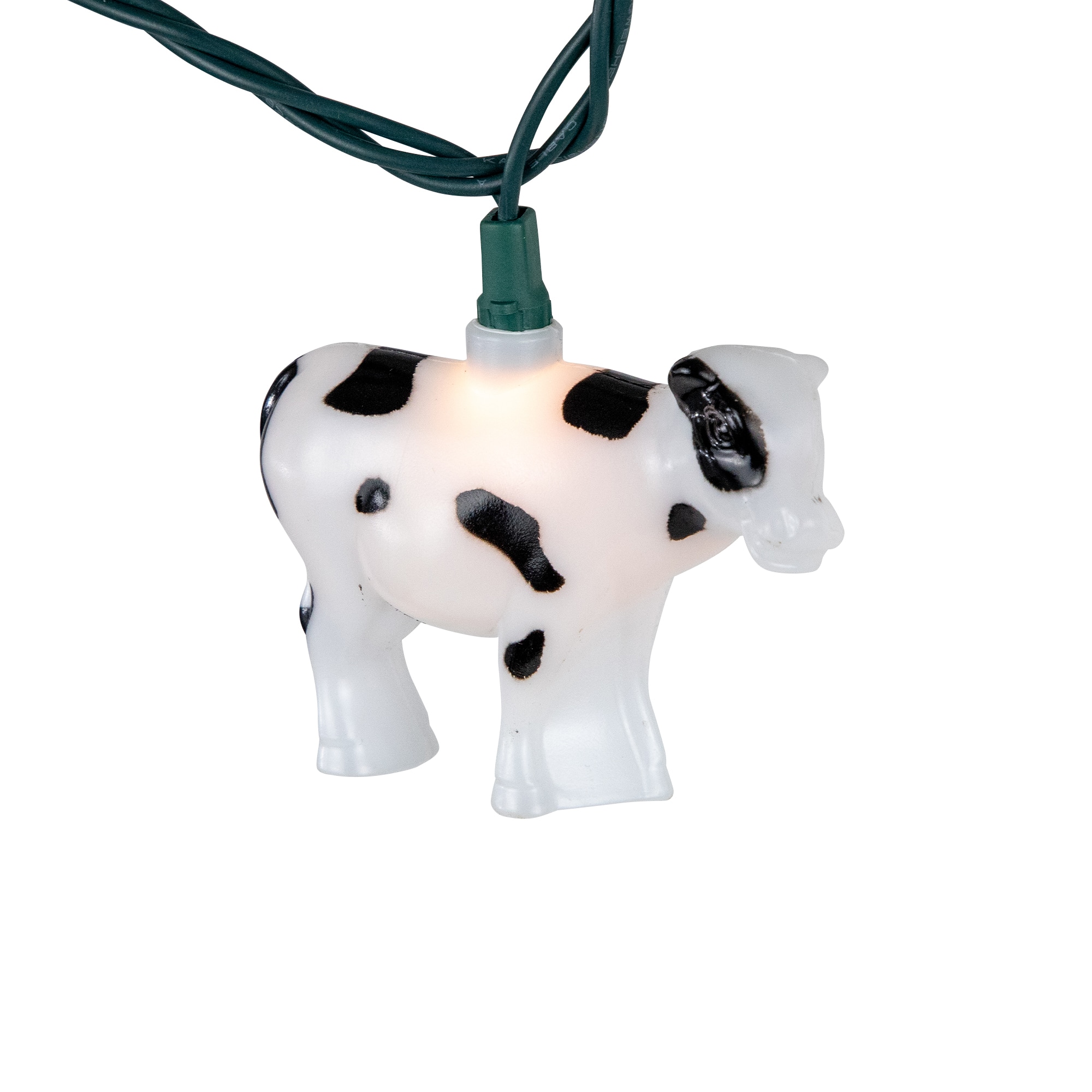 10ct. Cow Patio String Lights