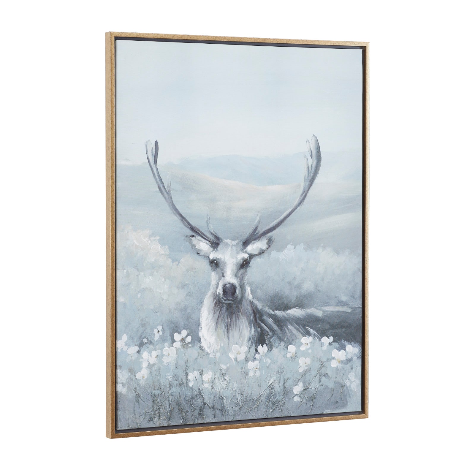 Gray Polystone Modern Farmhouse Framed Wall Art
