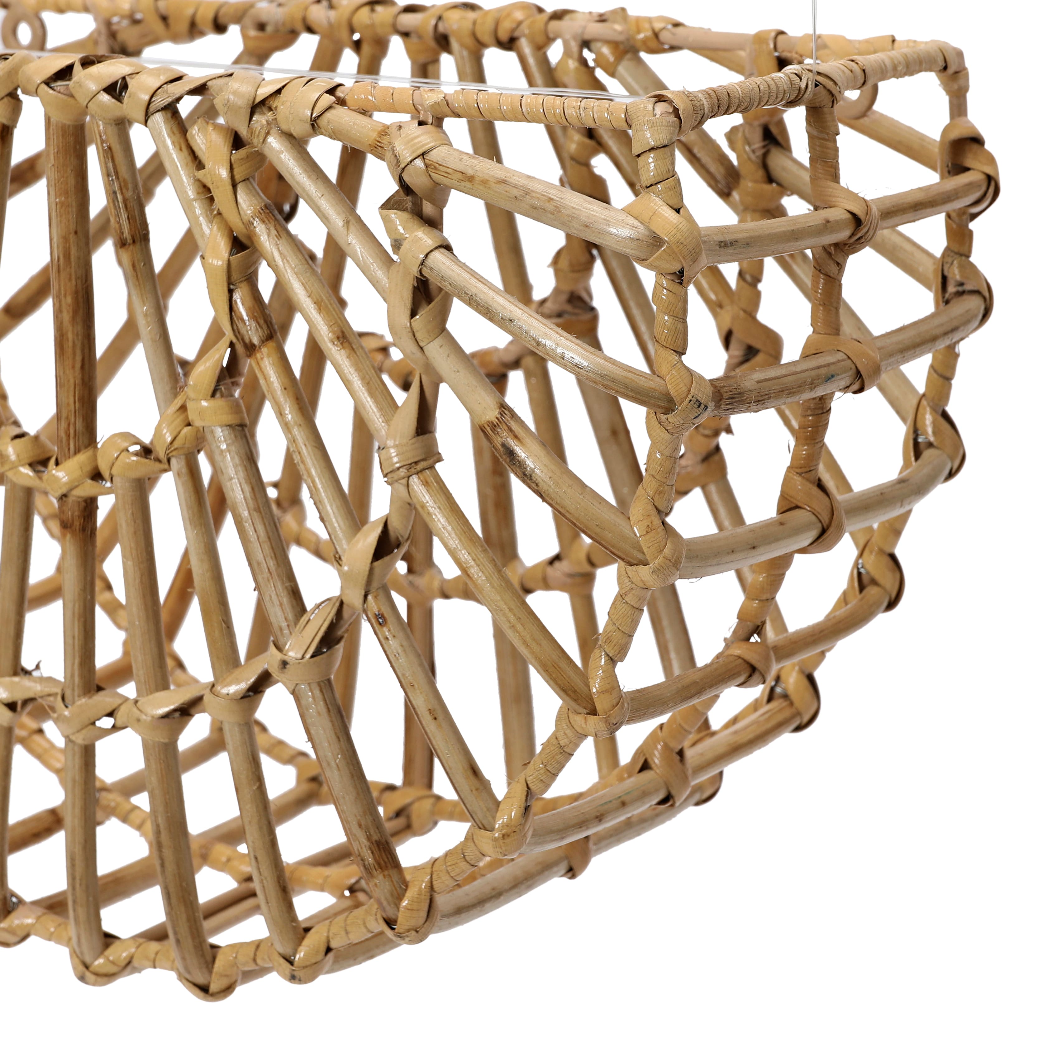 Hello Honey® Natural Mesa Woven Cane Wall Pocket