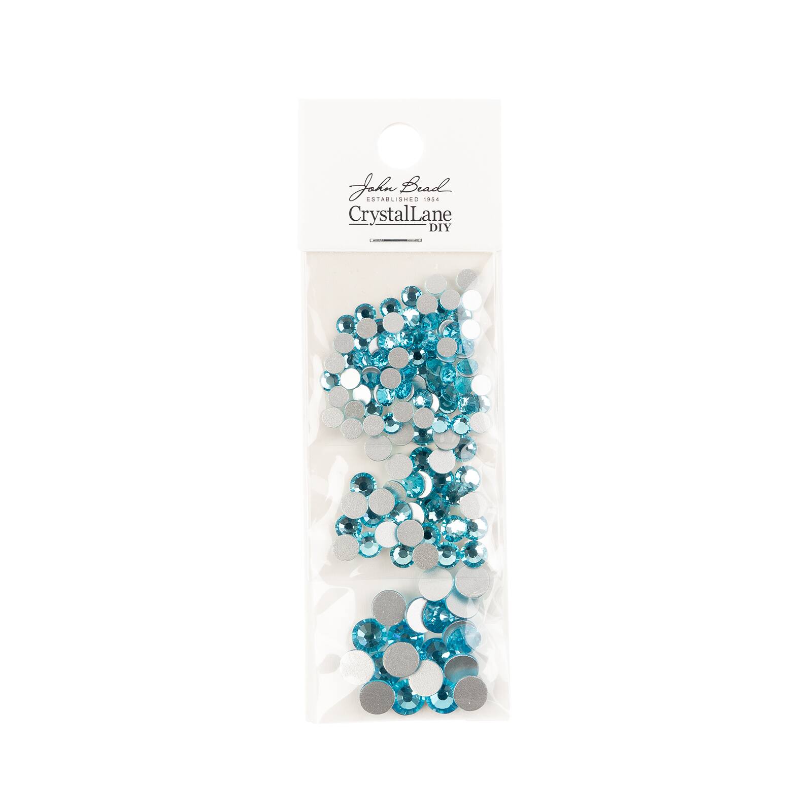 Crystal Lane DIY Assorted Round Glass Flatback Rhinestones Combo
