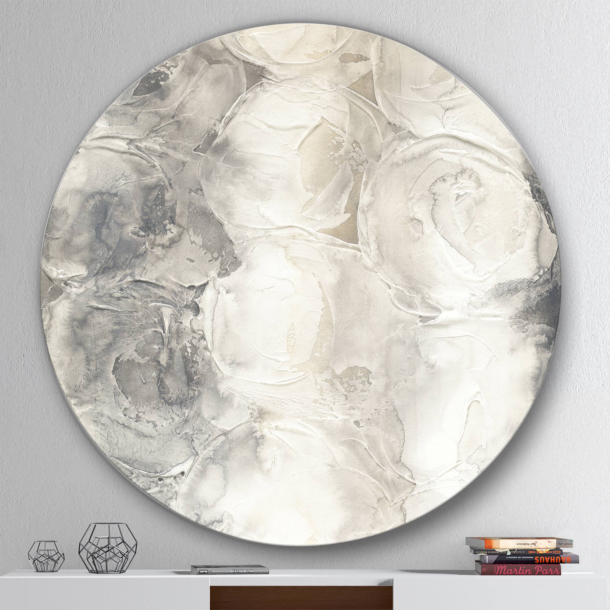 Designart - Gray Circles I