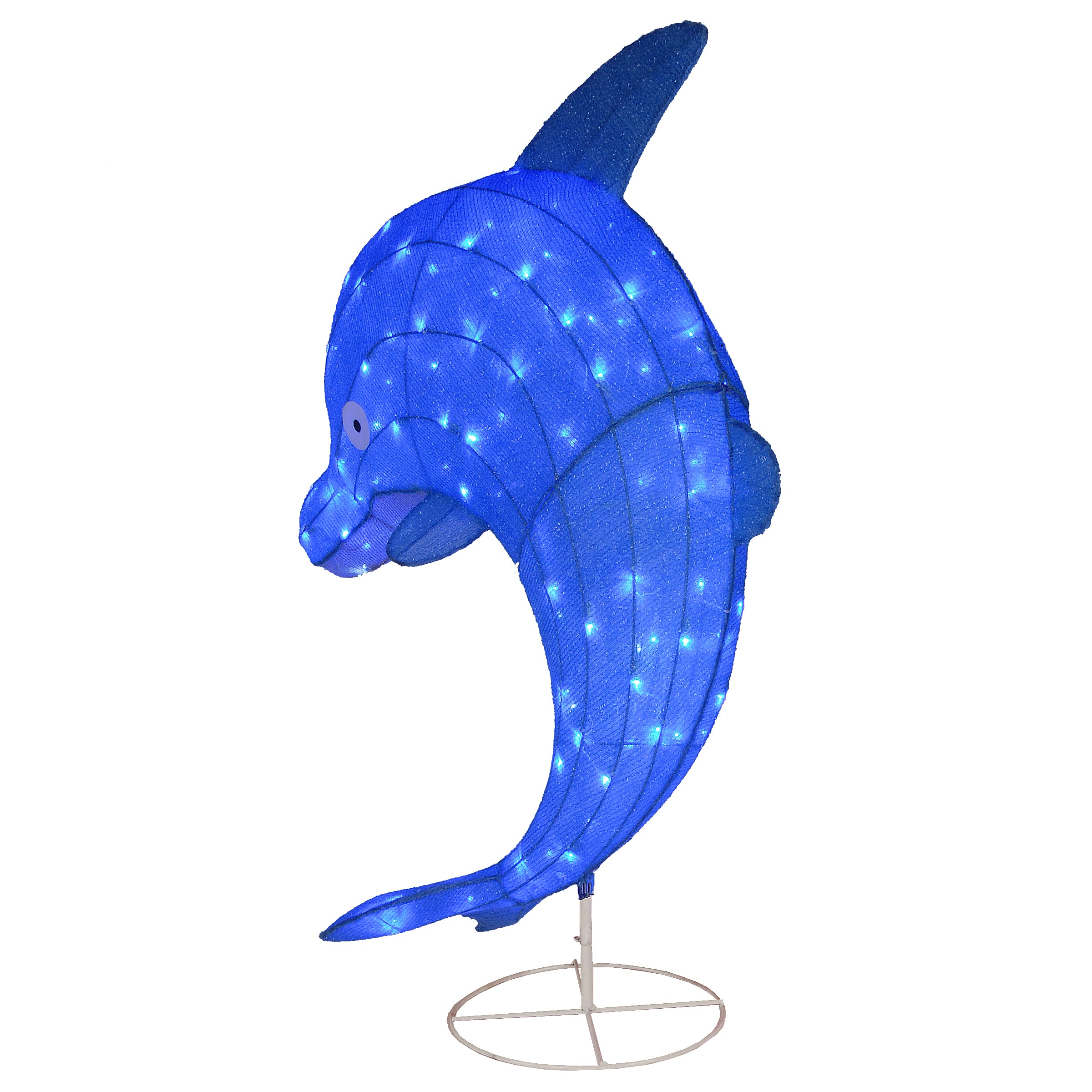 40" Blue Dolphin with LED Lights