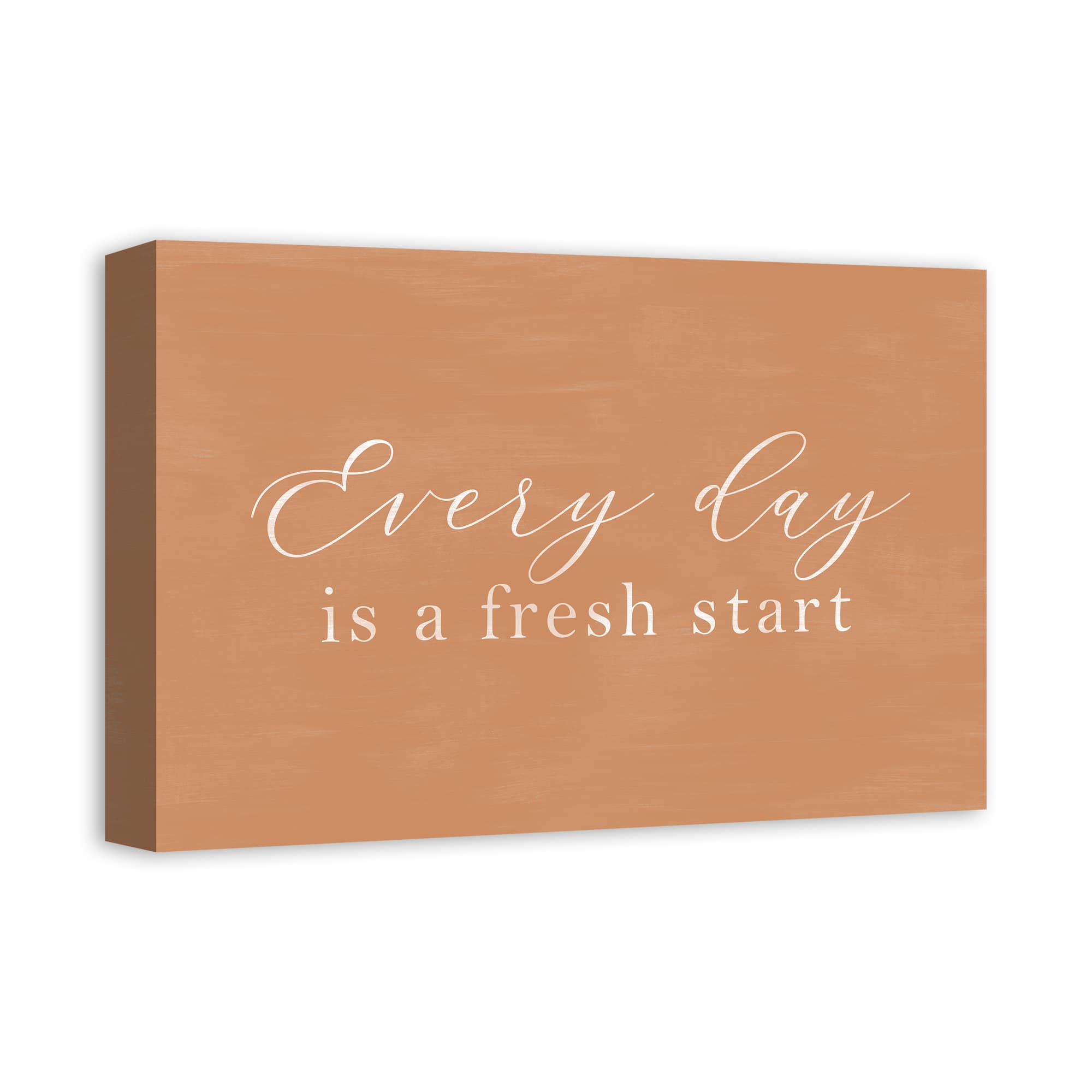 Fresh Start 18" x 12" Canvas Wall Art