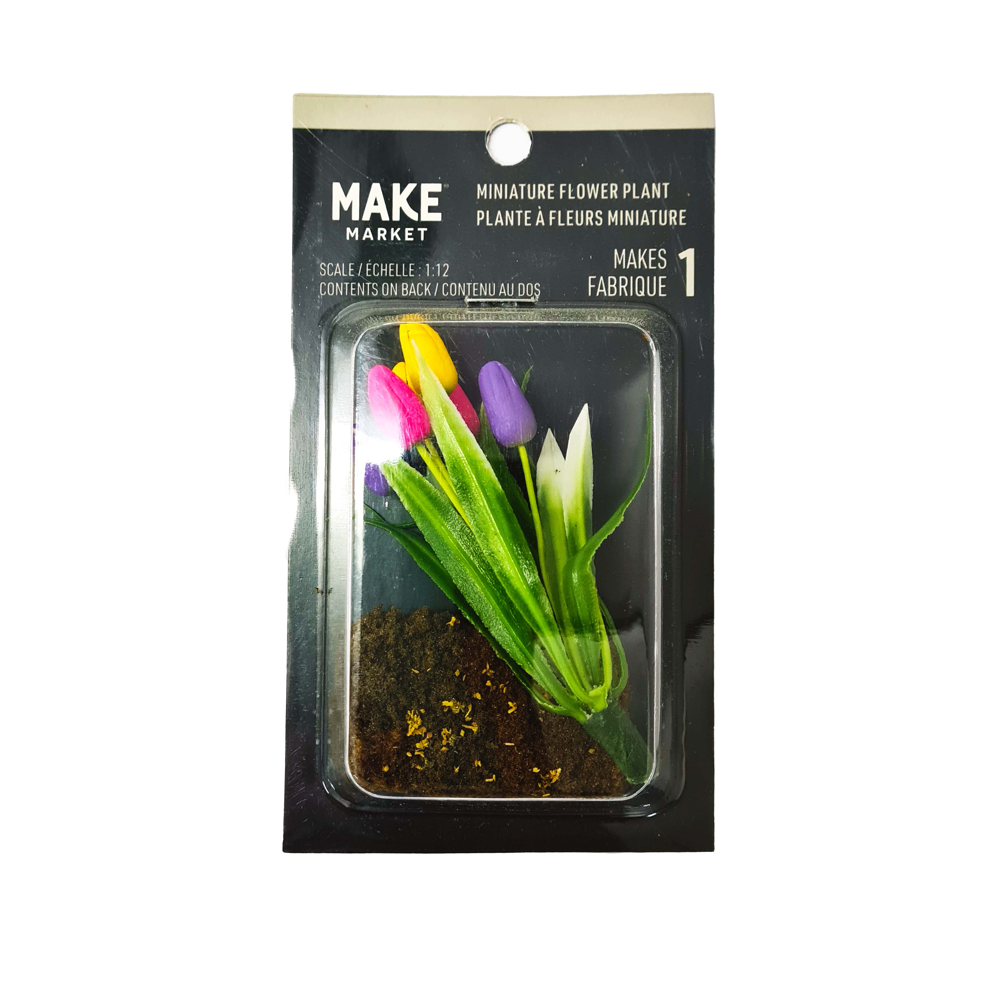 Miniature Tulip Flower Plant with Base by Make Market®