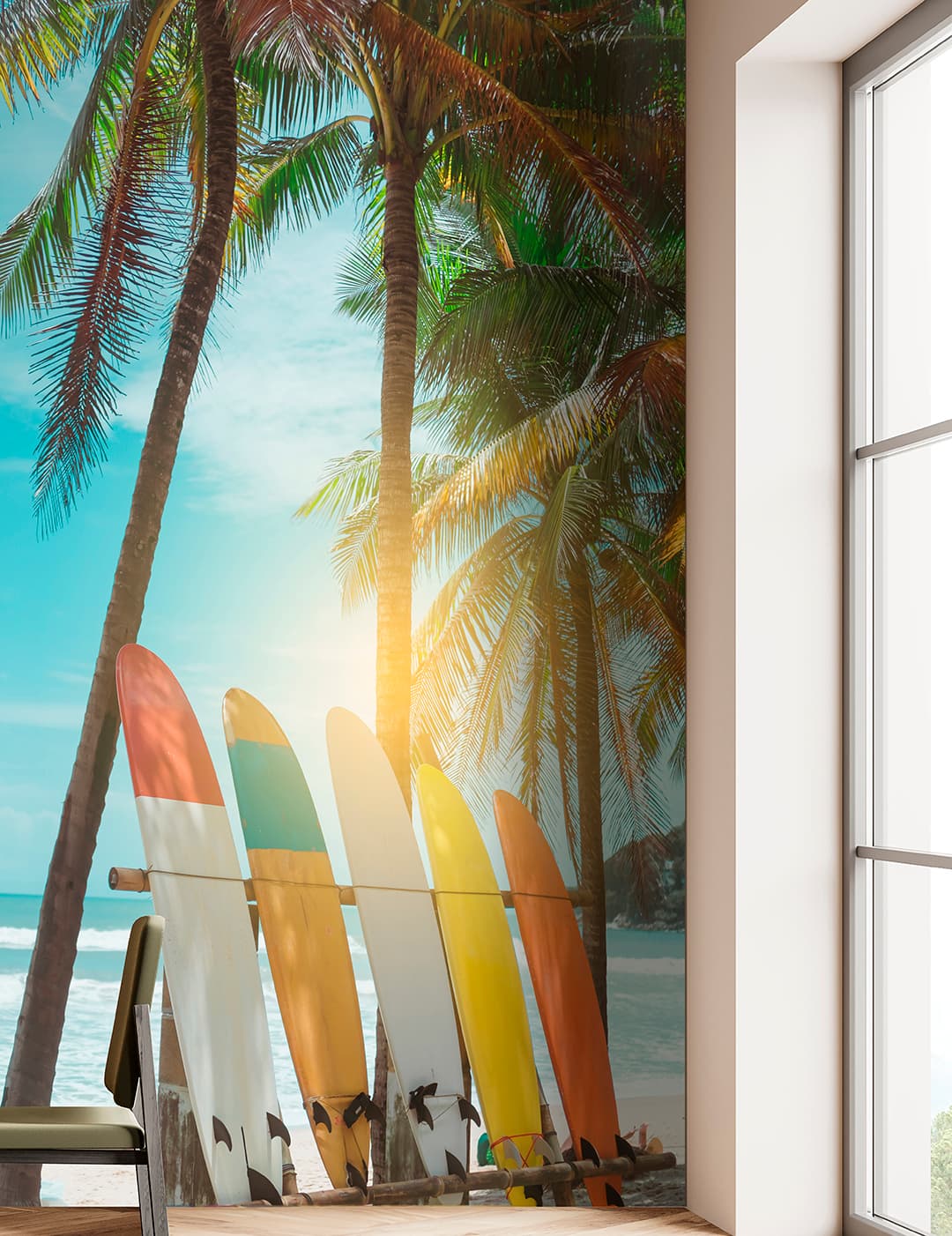 Designs Direct Surfs Up Wall Mural