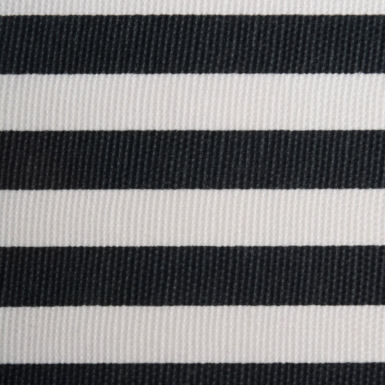 DII® Square Black Pinstripe Polyester Cube