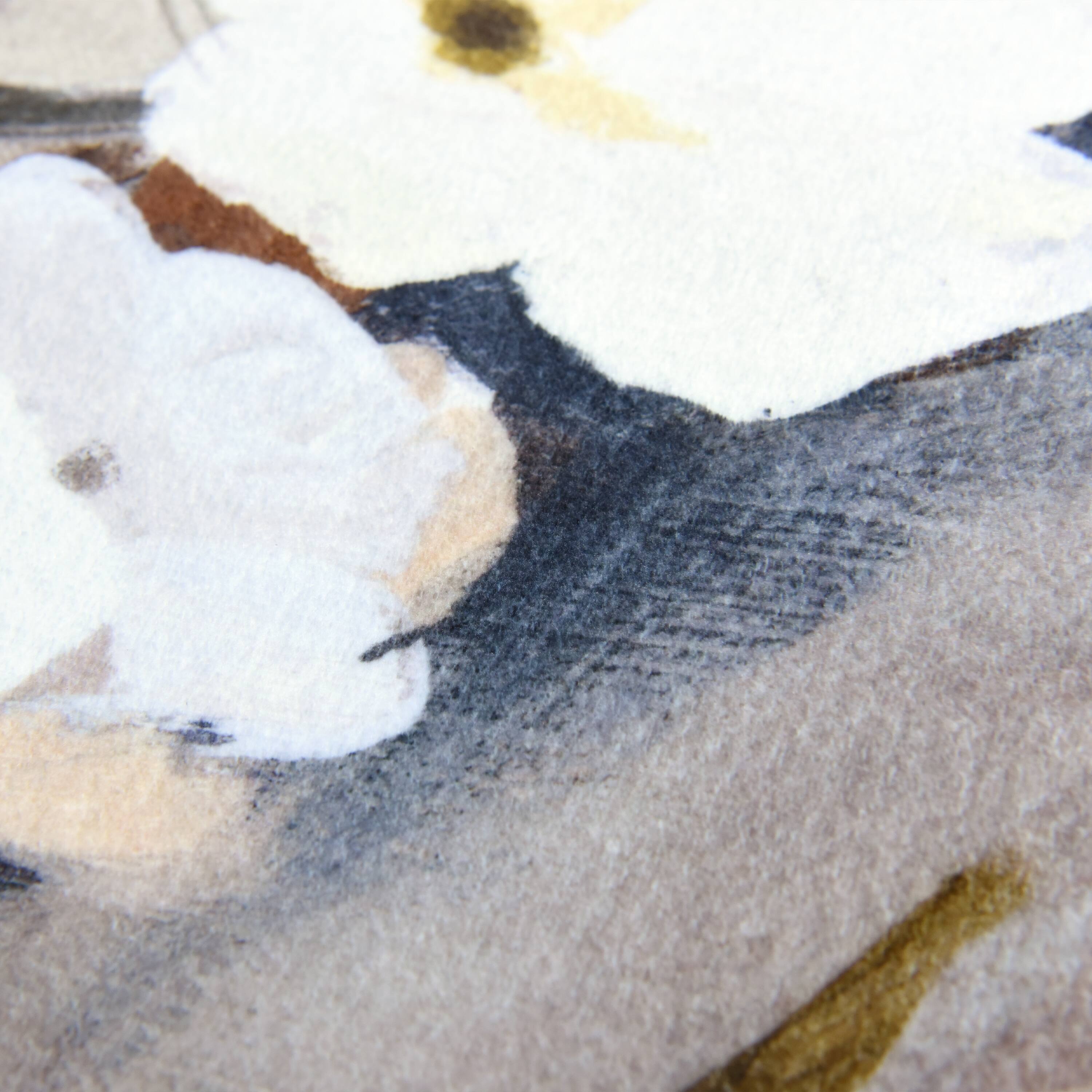 Empire Art Direct 5ft. x 7.5ft. Blossoming Up II B Washable Flowers Area Rug