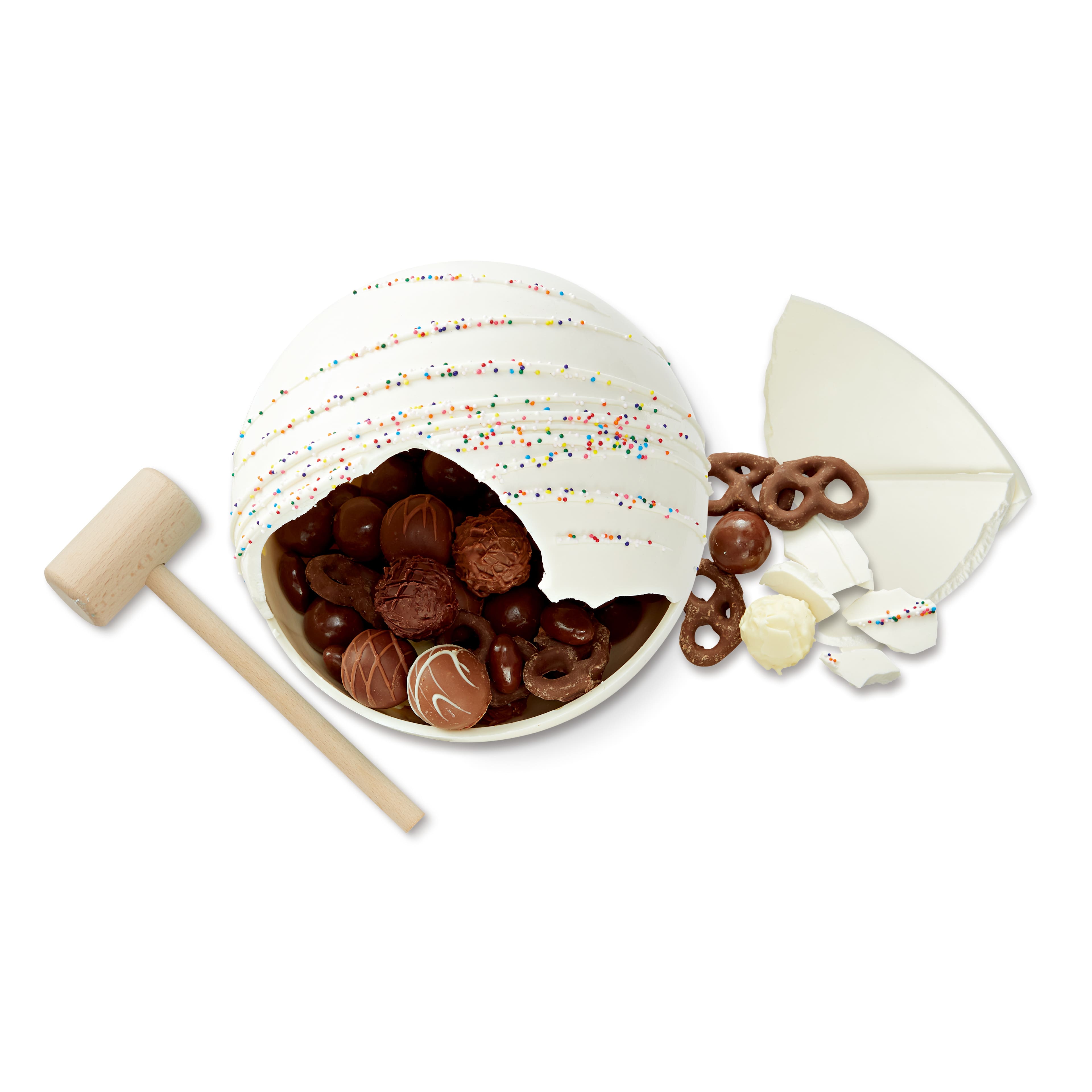 12 Pack: Large Sphere Breakable 3-Part Mold by Celebrate It™