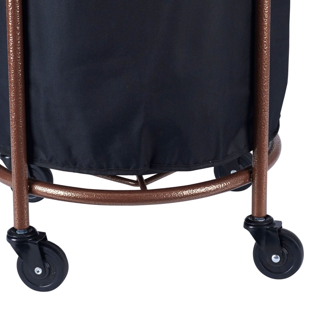 Household Essentials Round Laundry Basket with Wheels