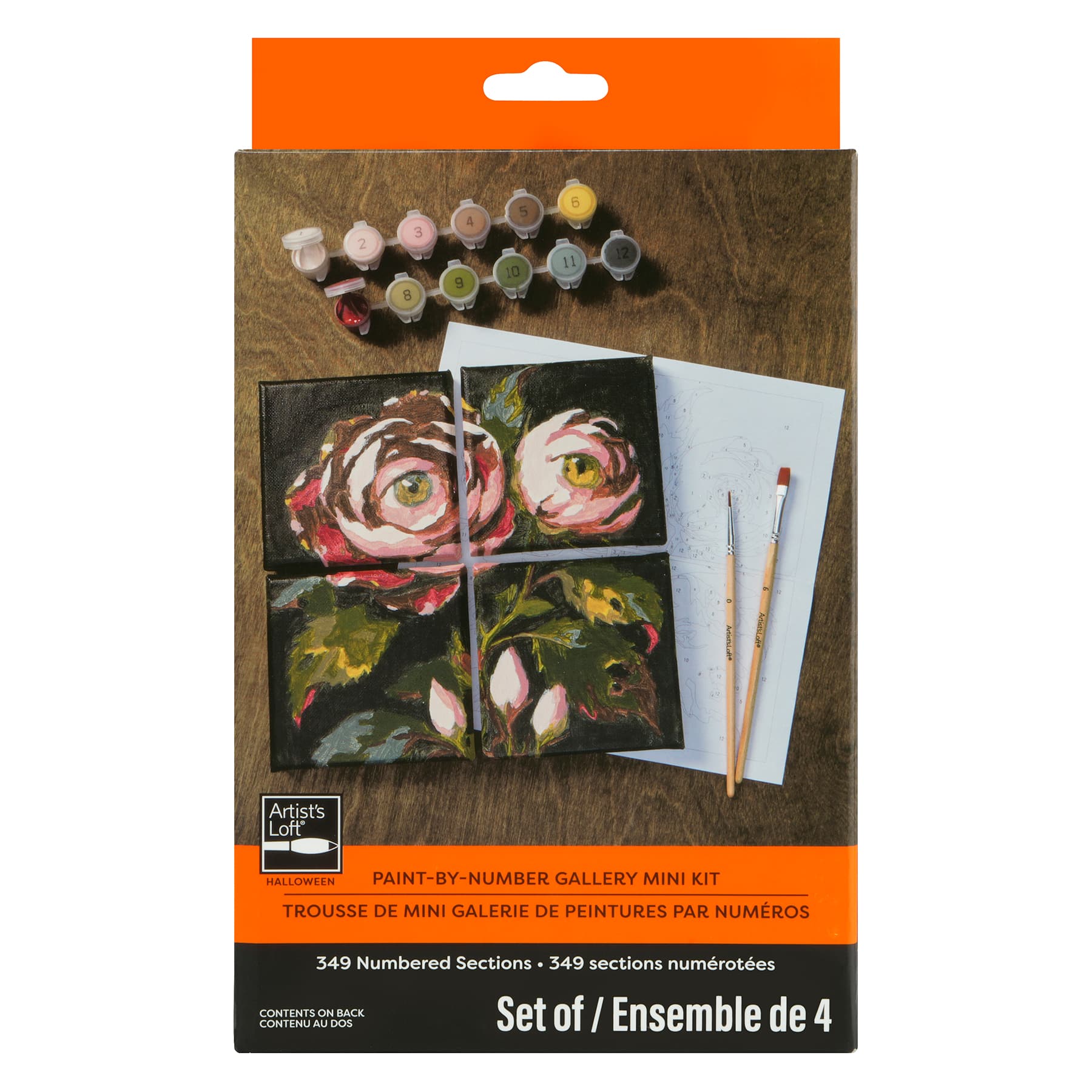 Flower Eyes Paint-by-Number Gallery Mini Kit by Artist's Loft®