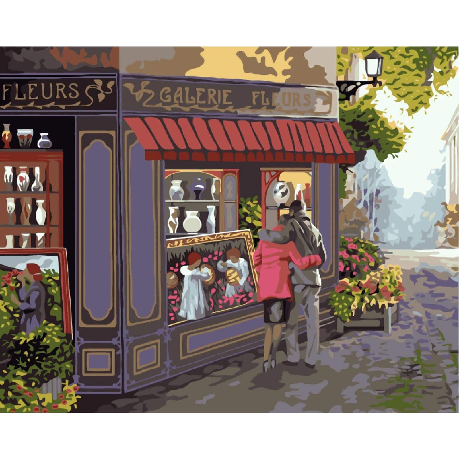 Crafting Spark City Romance Painting by Numbers Kit