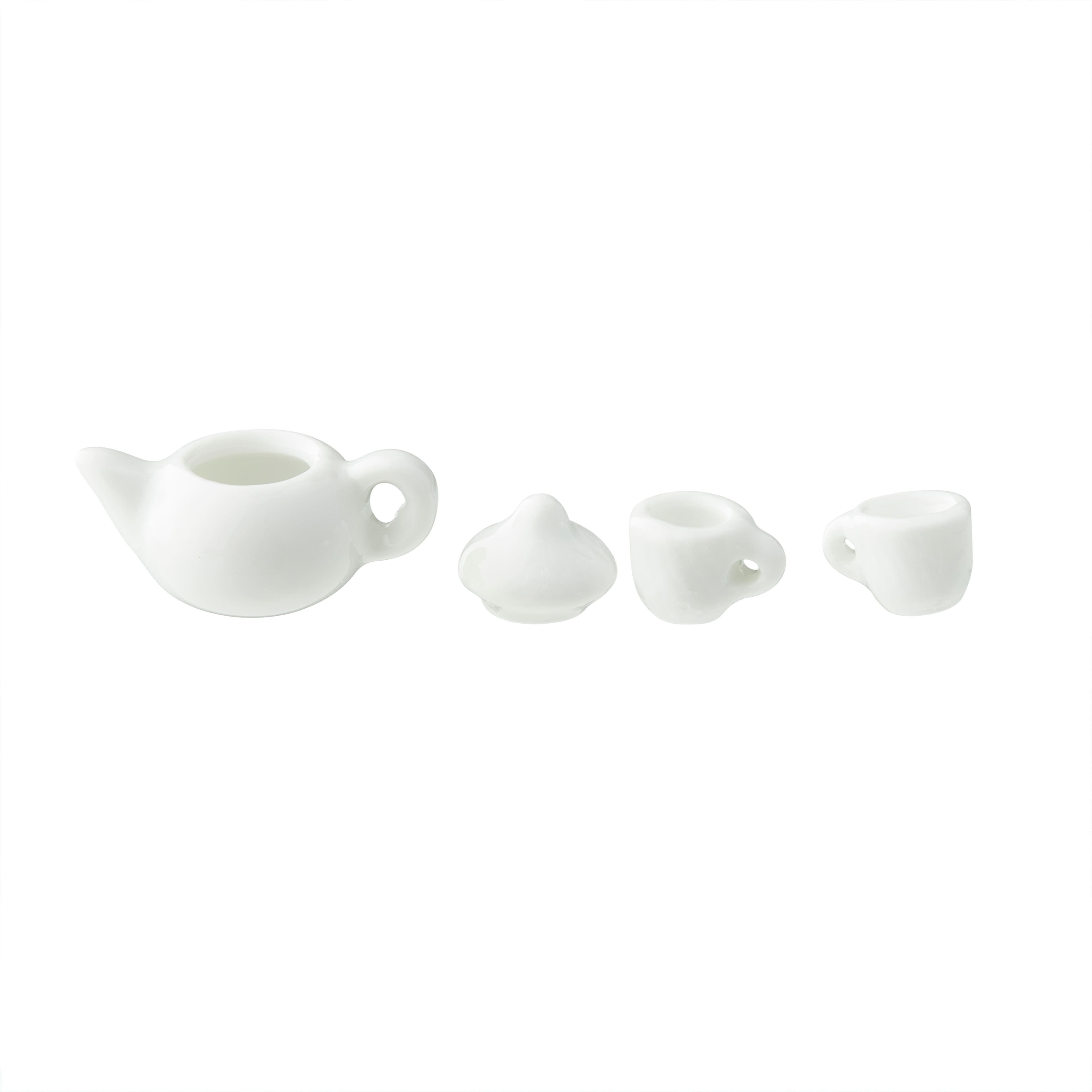 Mini White Tea Set by Make Market®