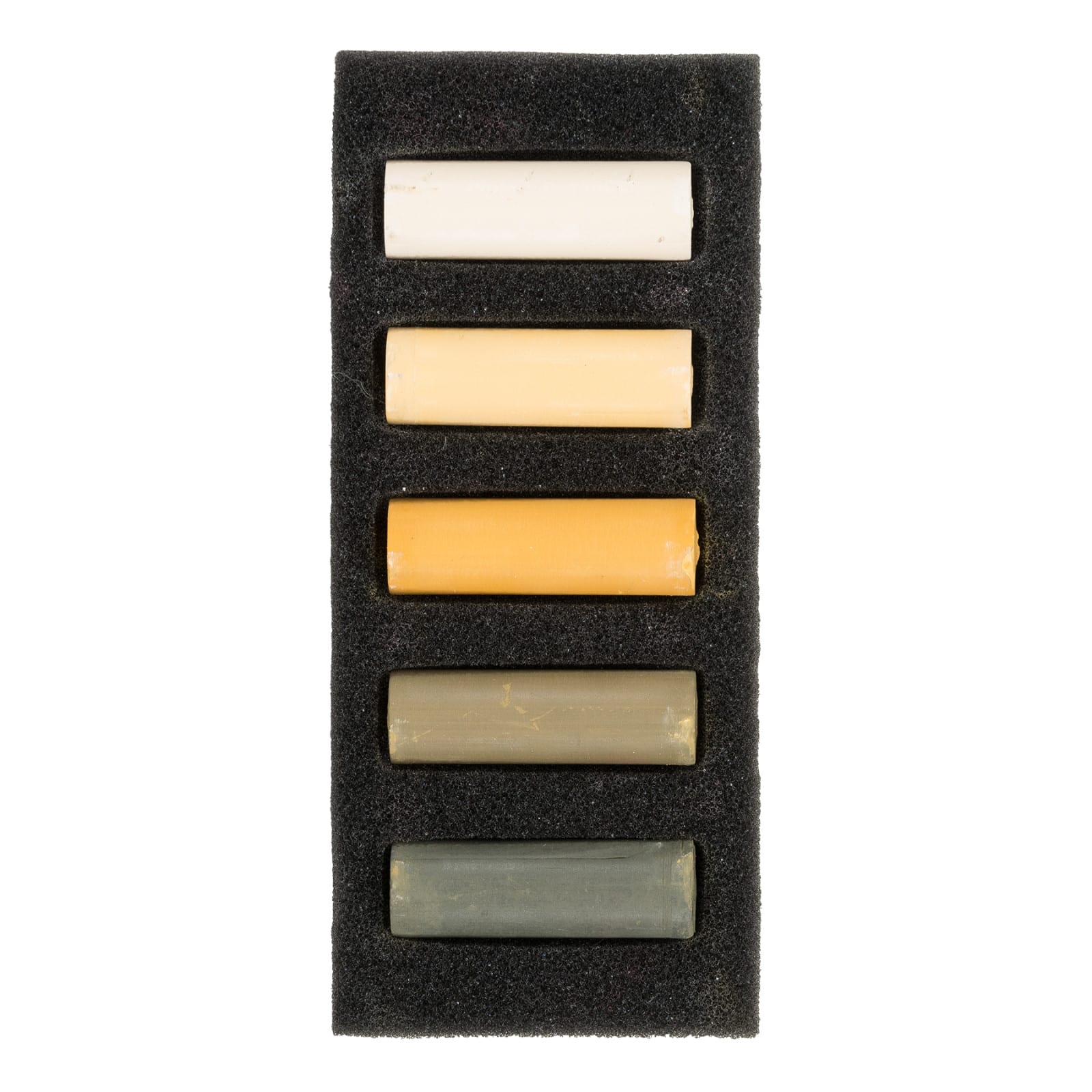 Rembrandt 5 Color Yellow Ochres Half Stick Soft Pastel Set