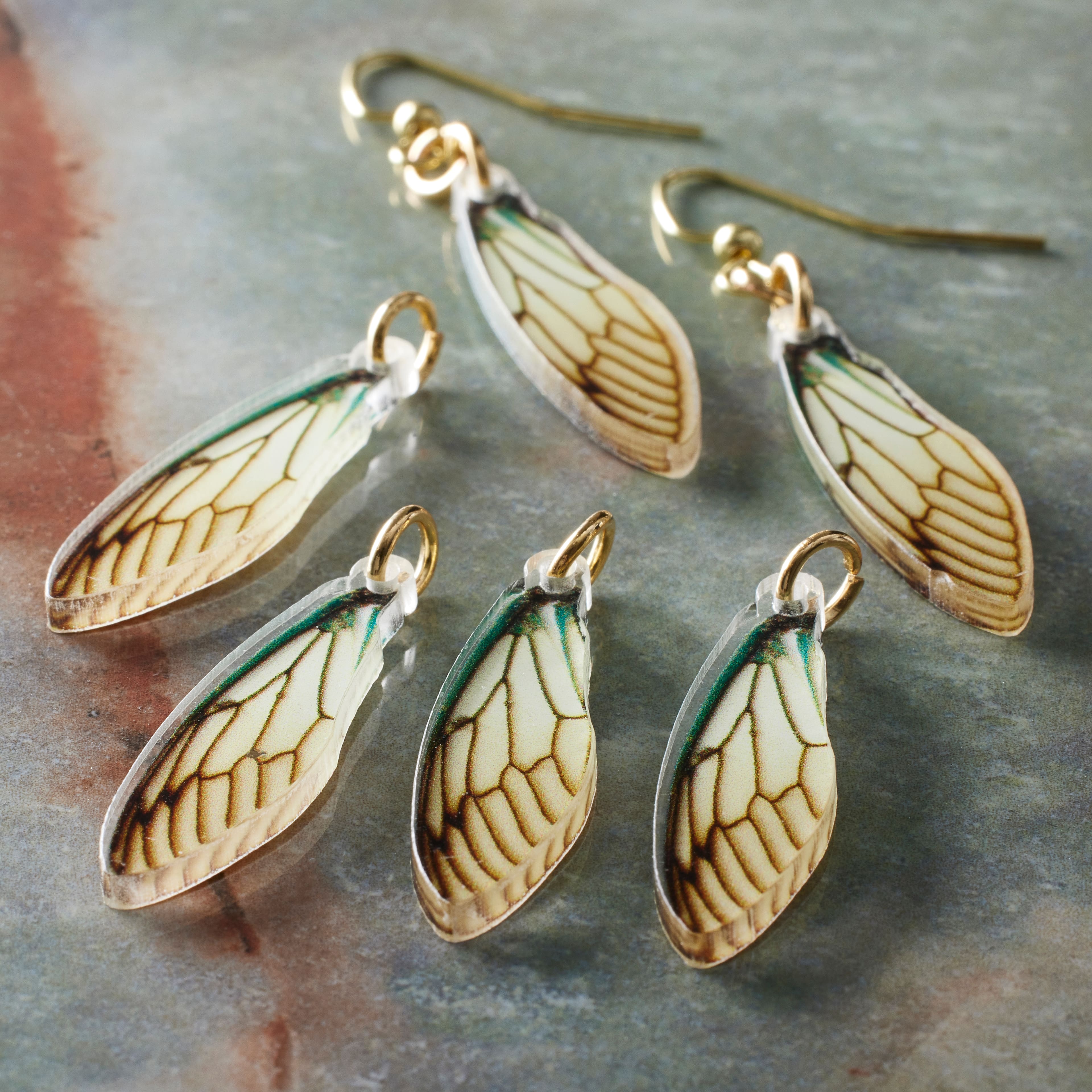 12 Packs: 6 ct. (72 total) Found Objects Wing Charms by Bead Landing™