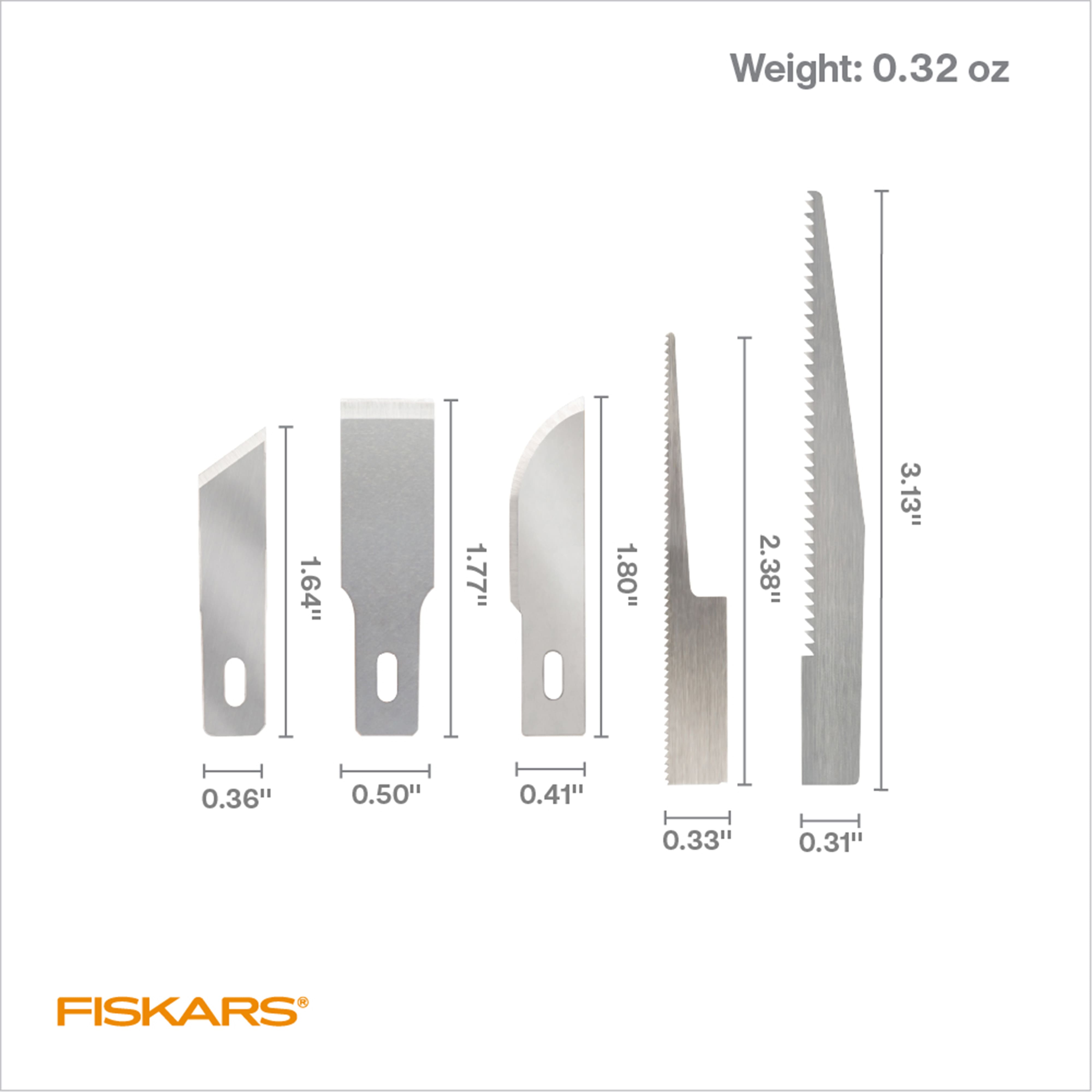 6 Pack: Fiskars® Heavy-Duty Blade Set
