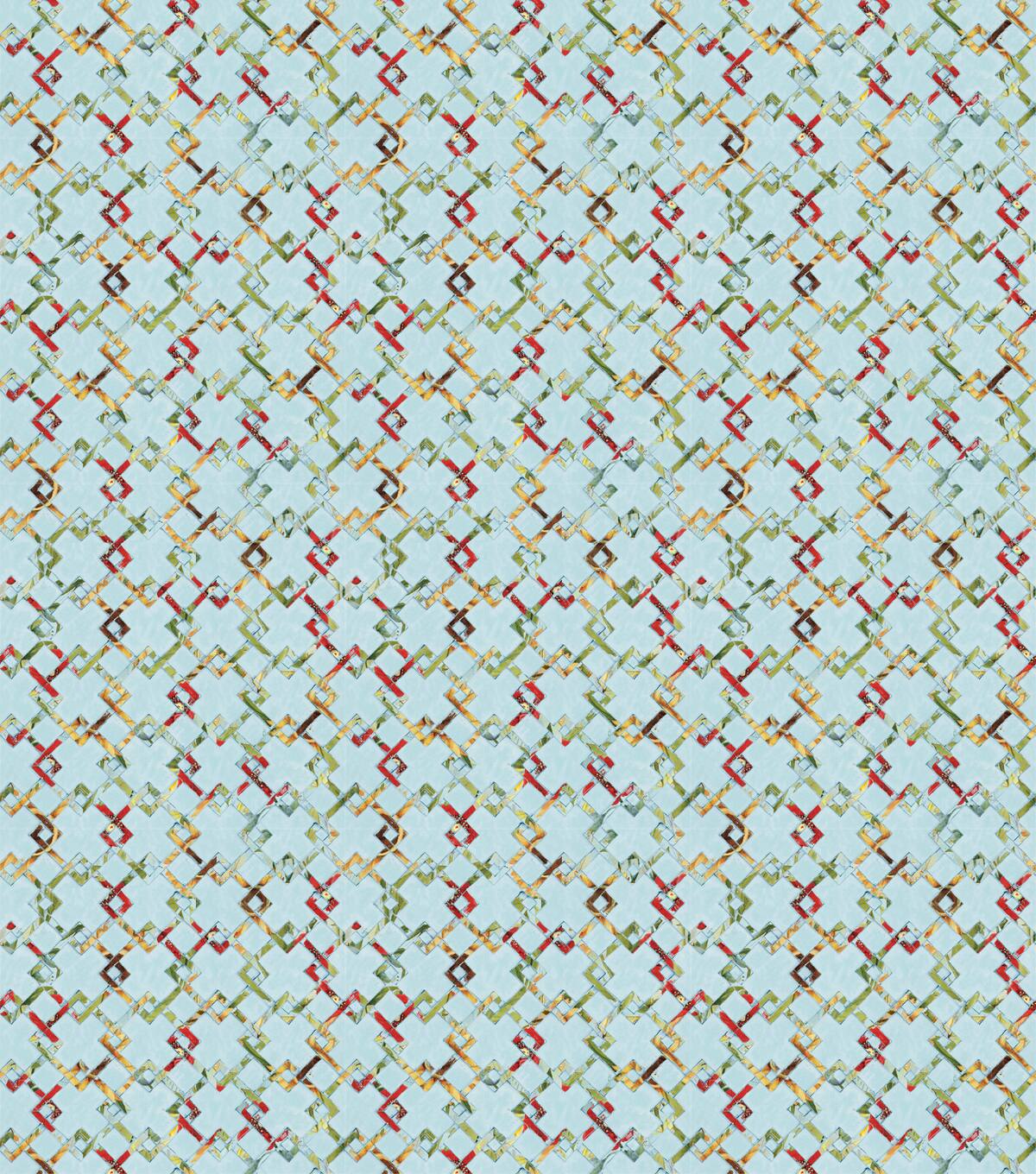 Susan Winget Geometric Cotton Fabric