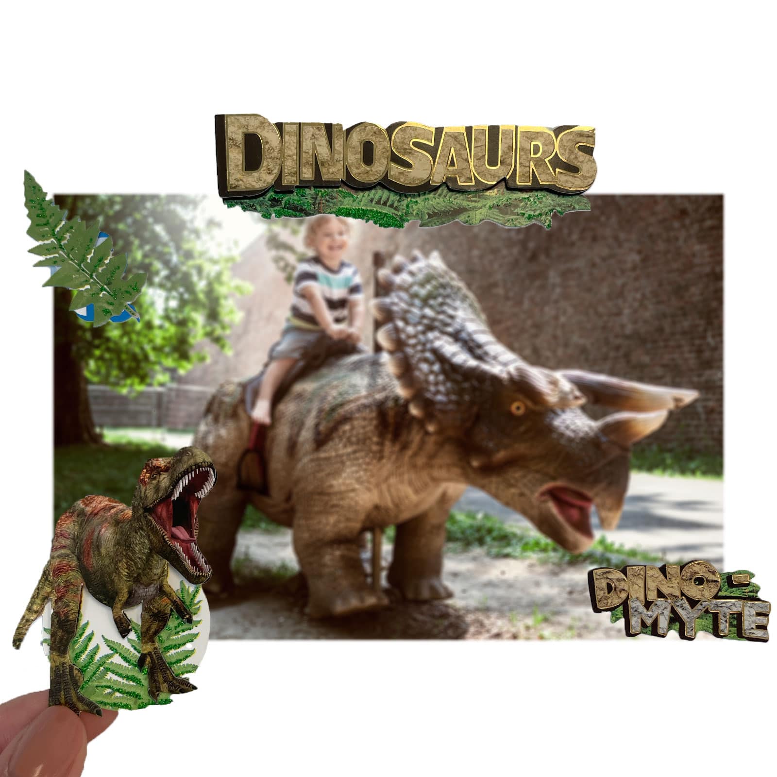 12 Pack: Dinos Rock Dimensional Stickers by Recollections™