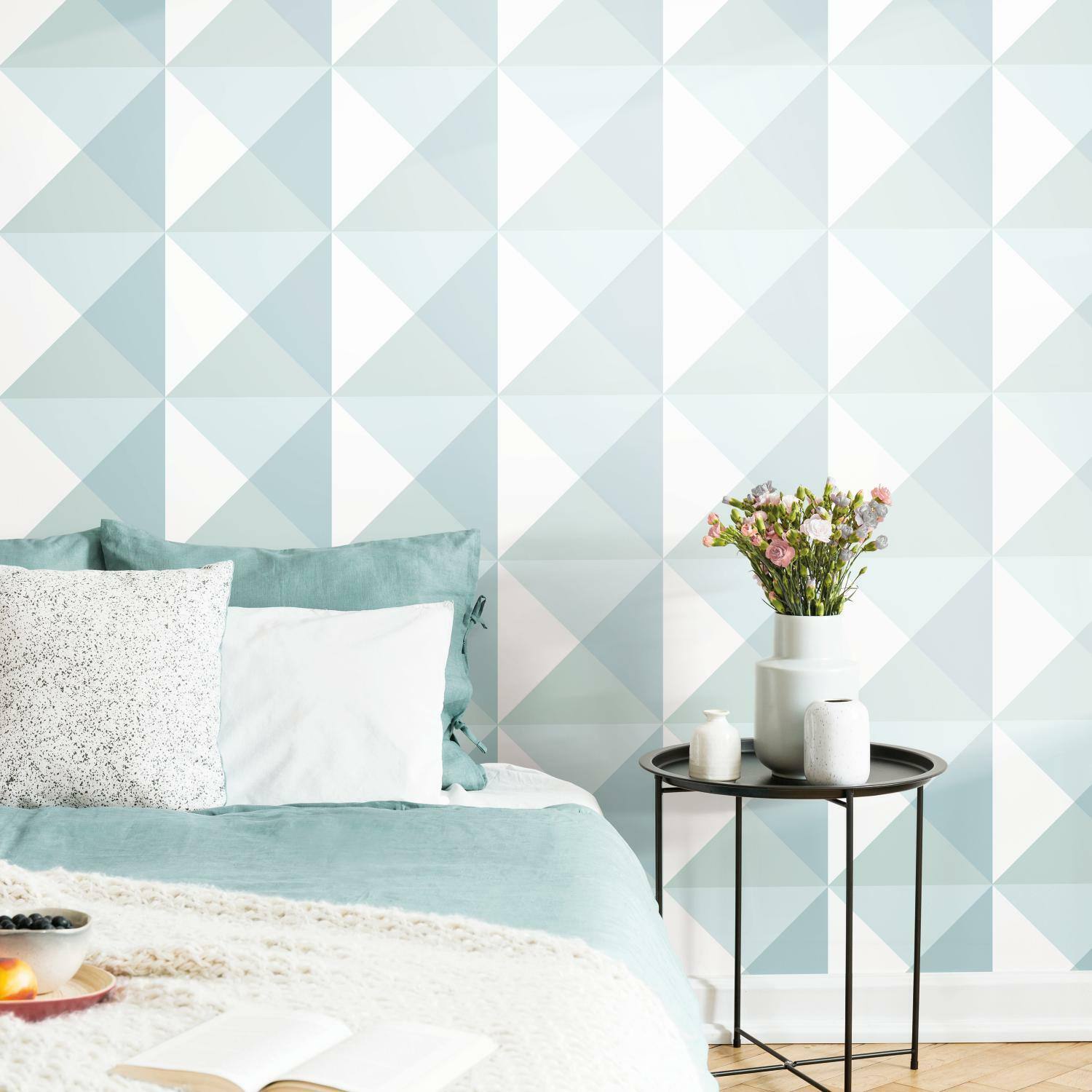 RoomMates Origami Peel & Stick Wallpaper