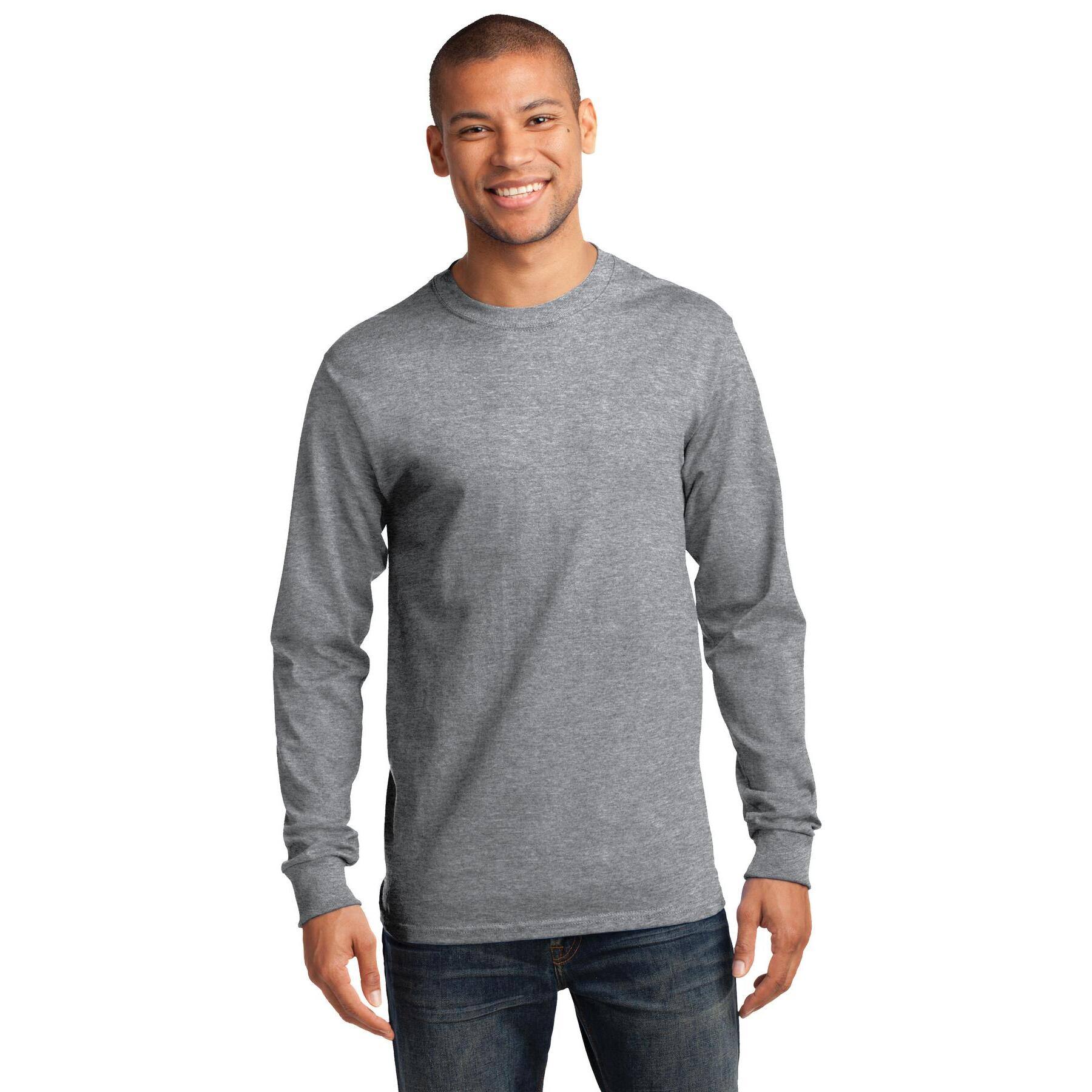 Port & Company® Neutrals Long Sleeve Essential T-Shirt