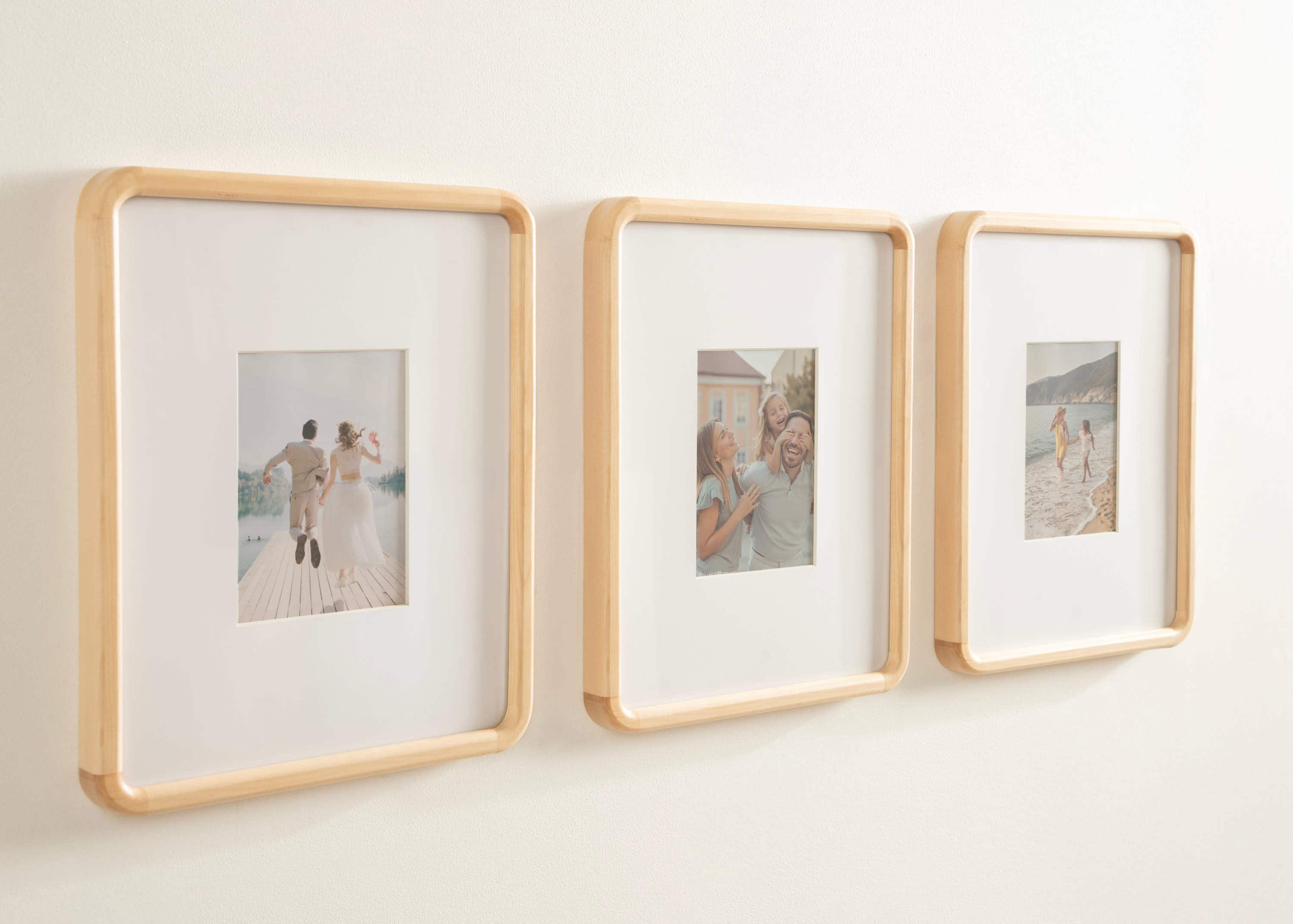 Kate and Laurel 11" x 14" Inglewood Picture Frames with 5" x 7" Mat, 3ct.