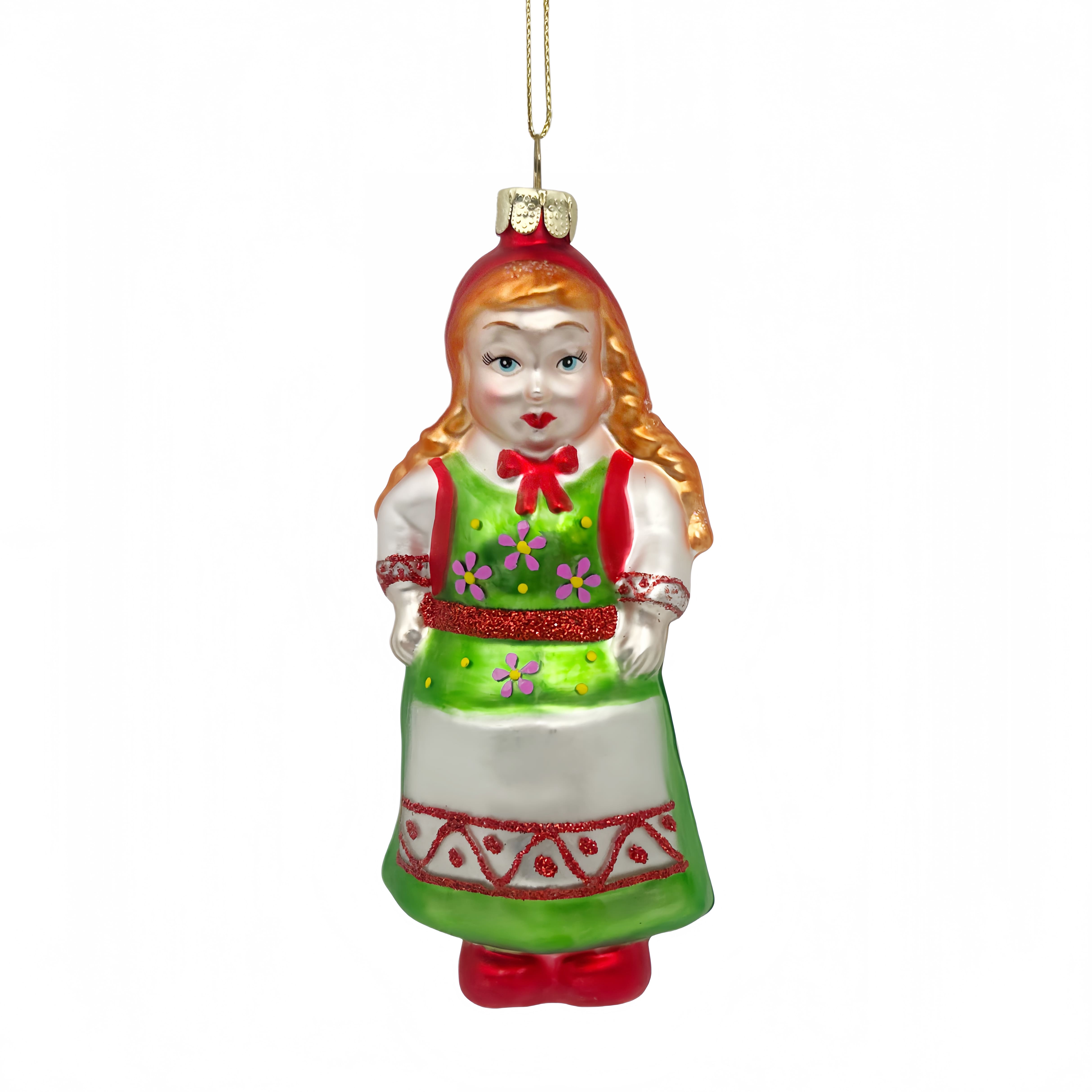 5.25" Forest Lady Glass Ornament by Ashland®