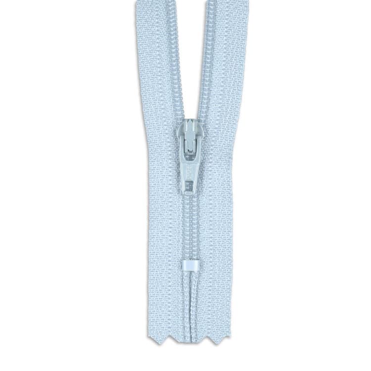 YKK 7" Candy Blue #3 Closed End Zipper