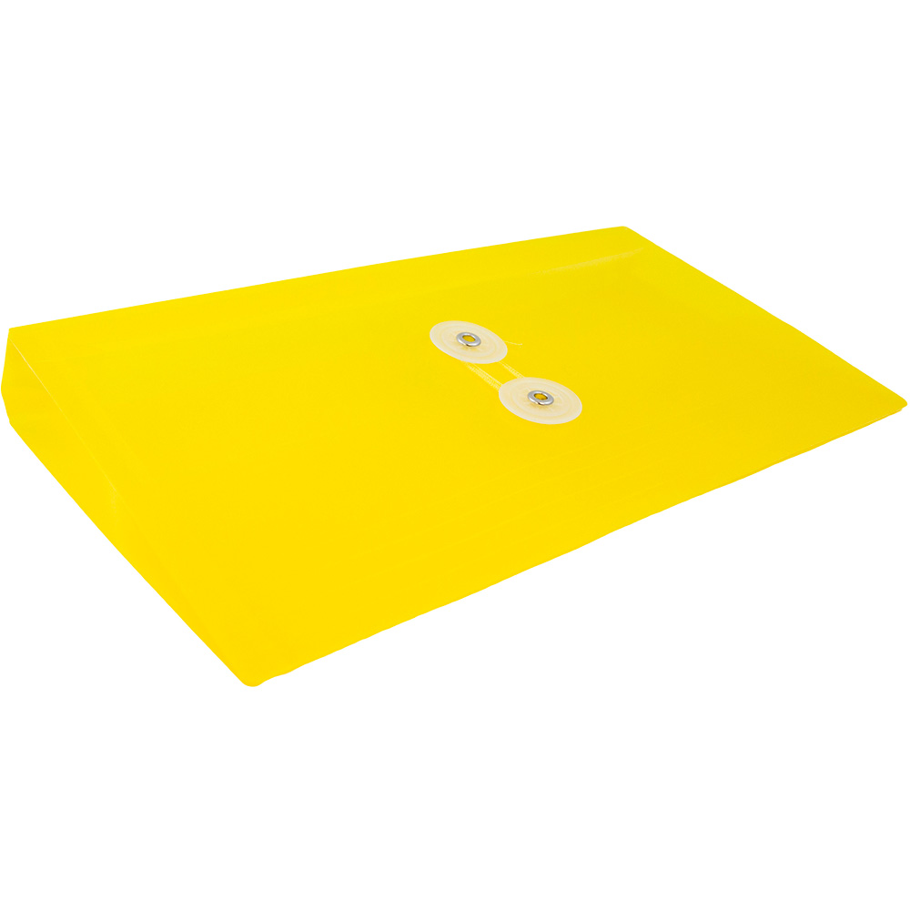 JAM Paper #10 Plastic Envelopes with Button & String Tie Closure, 12ct.