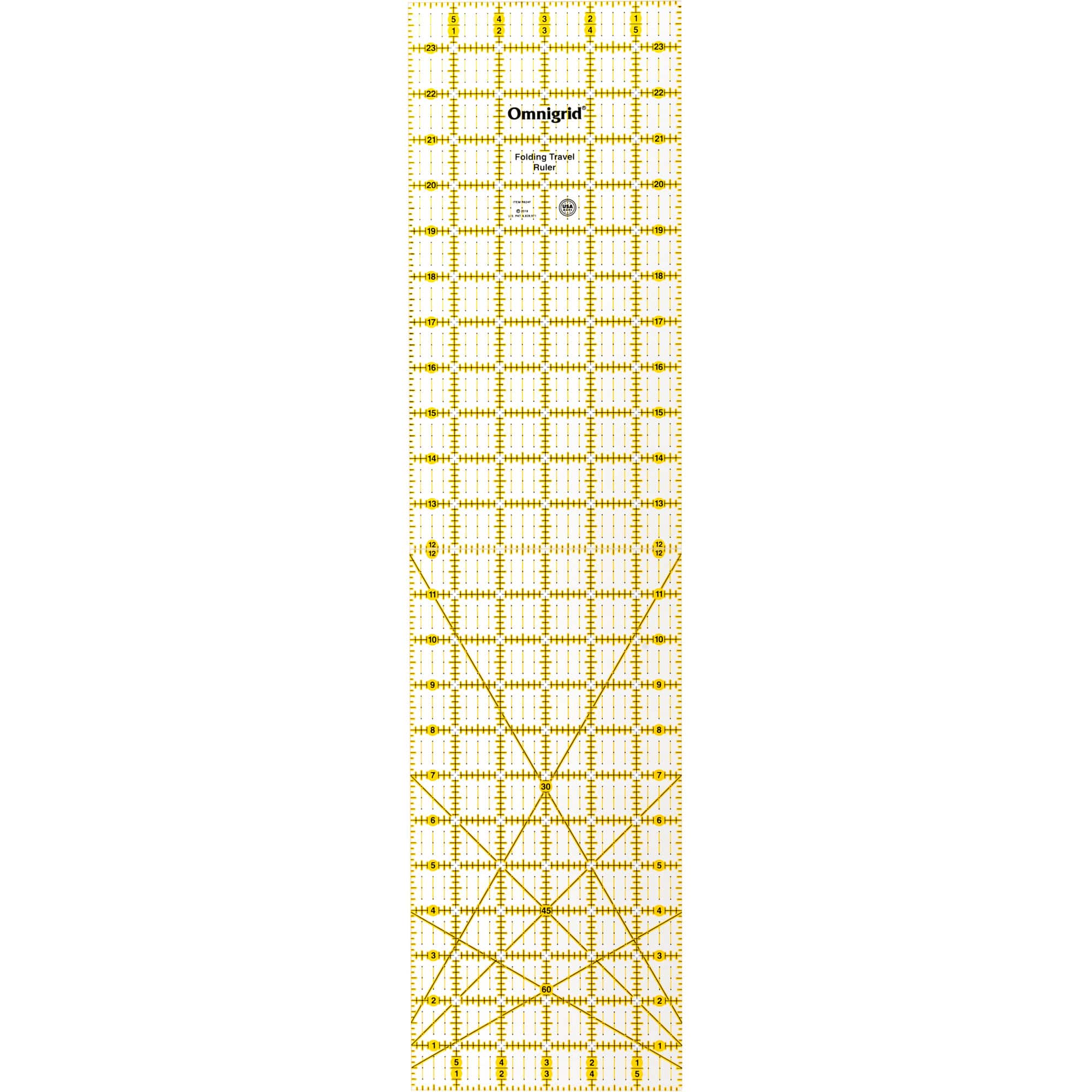 Omnigrid® Folding Rectangle Quilting Ruler, 6" x 24"