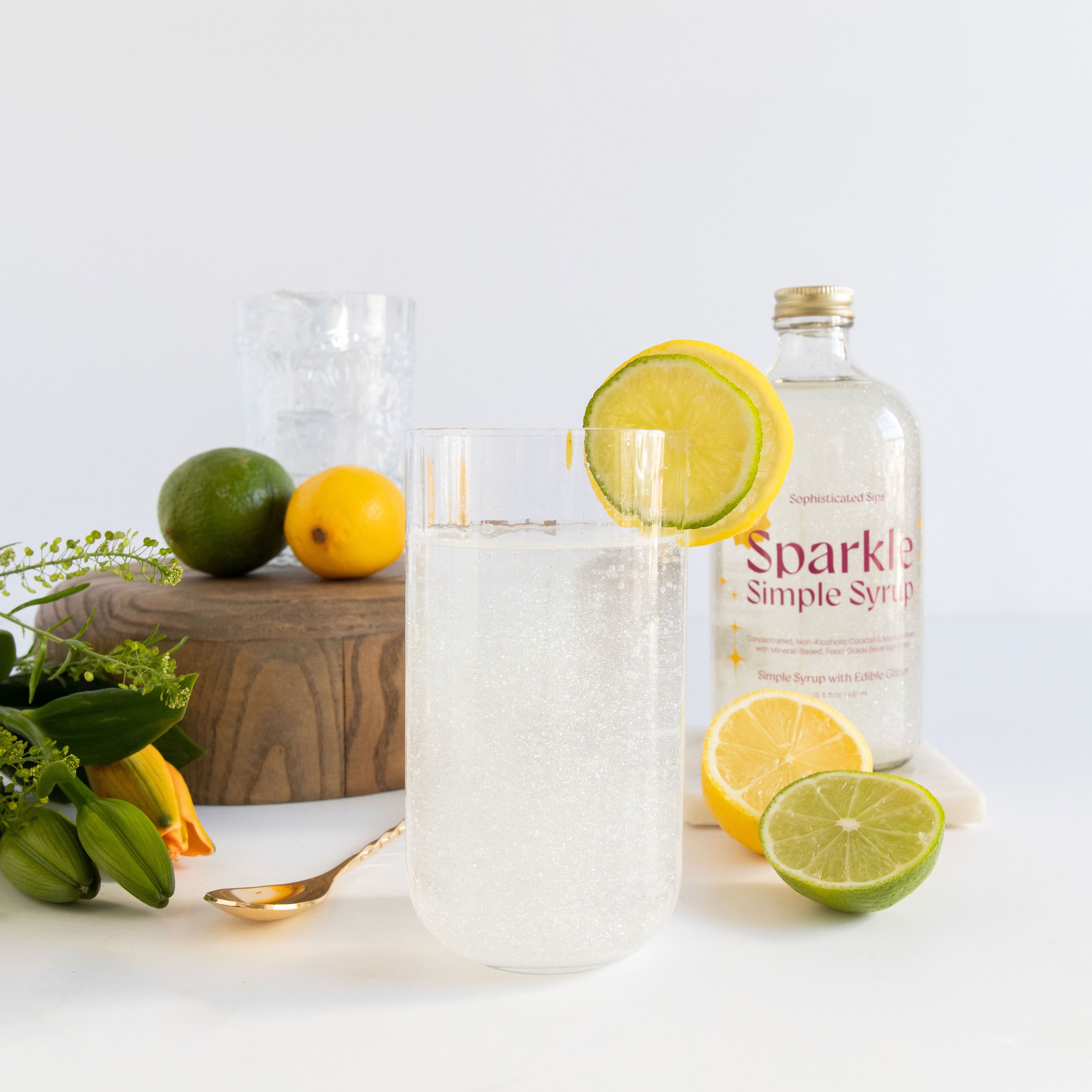 Sophisticated Sips Sparkle Simple Syrup