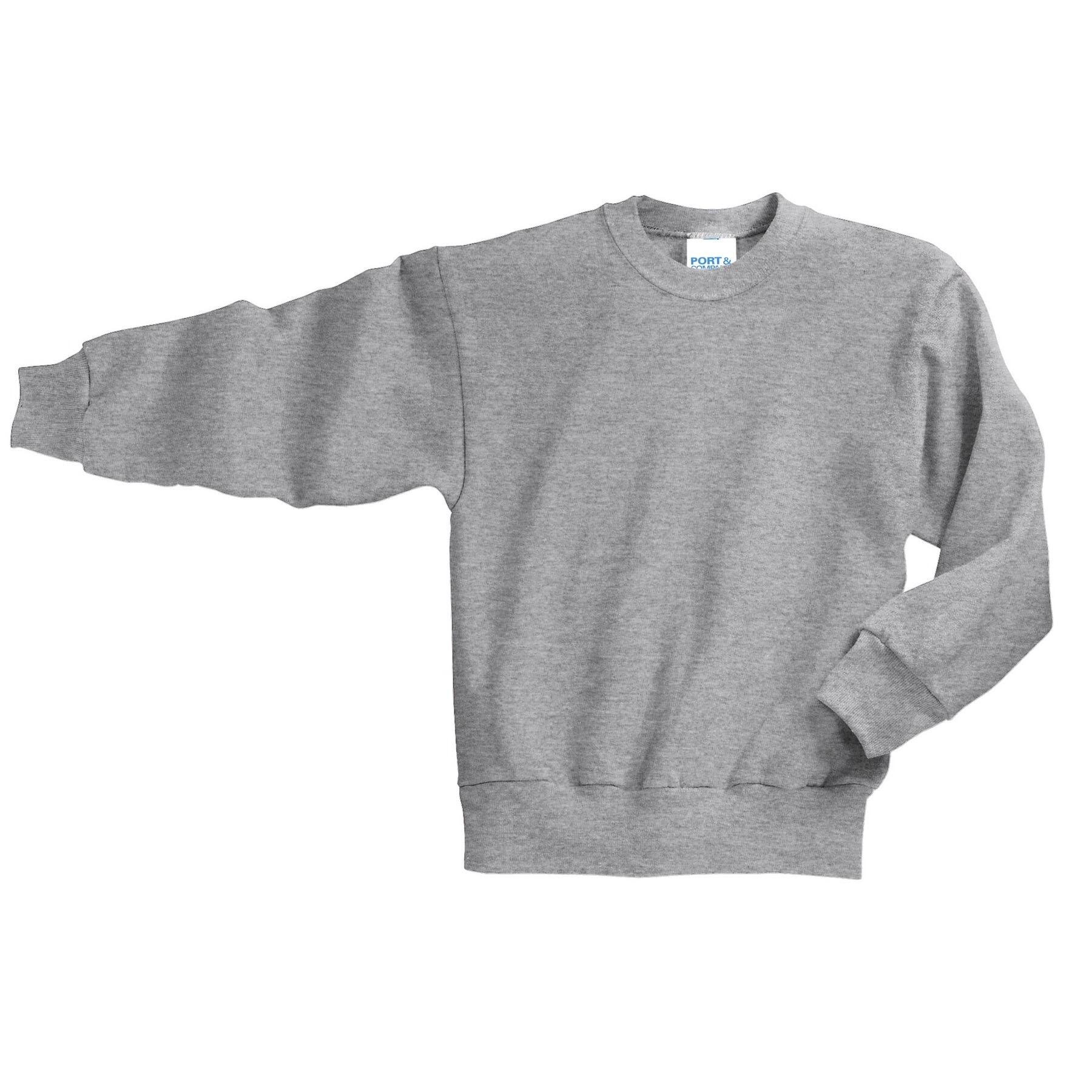 Port & Company® Youth Core Fleece Crewneck Sweatshirt