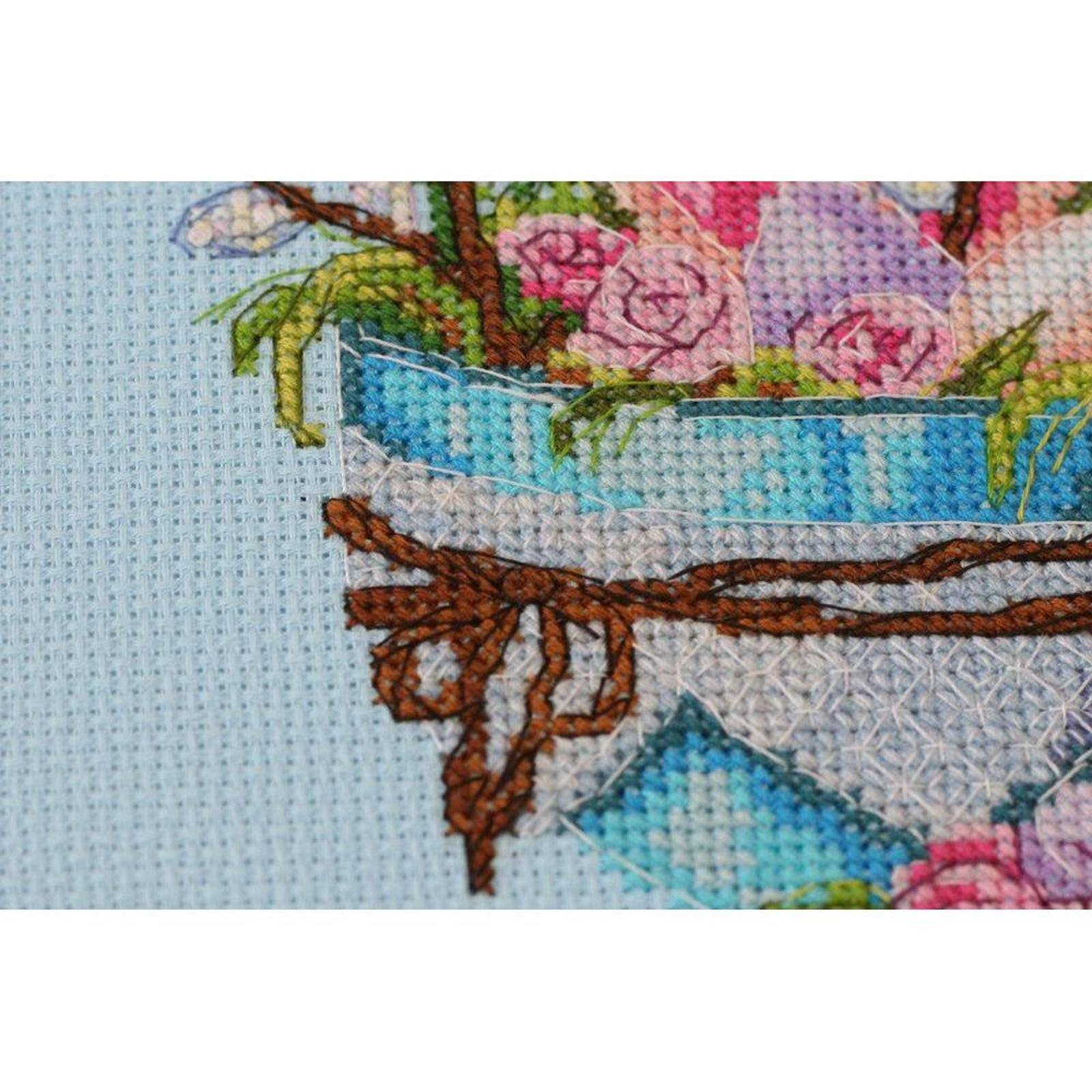 Abris Art Easter Bunny Cross-Stitch Kit