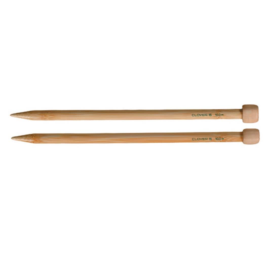 Clover Takumi® 9" Bamboo Single Point Knitting Needles