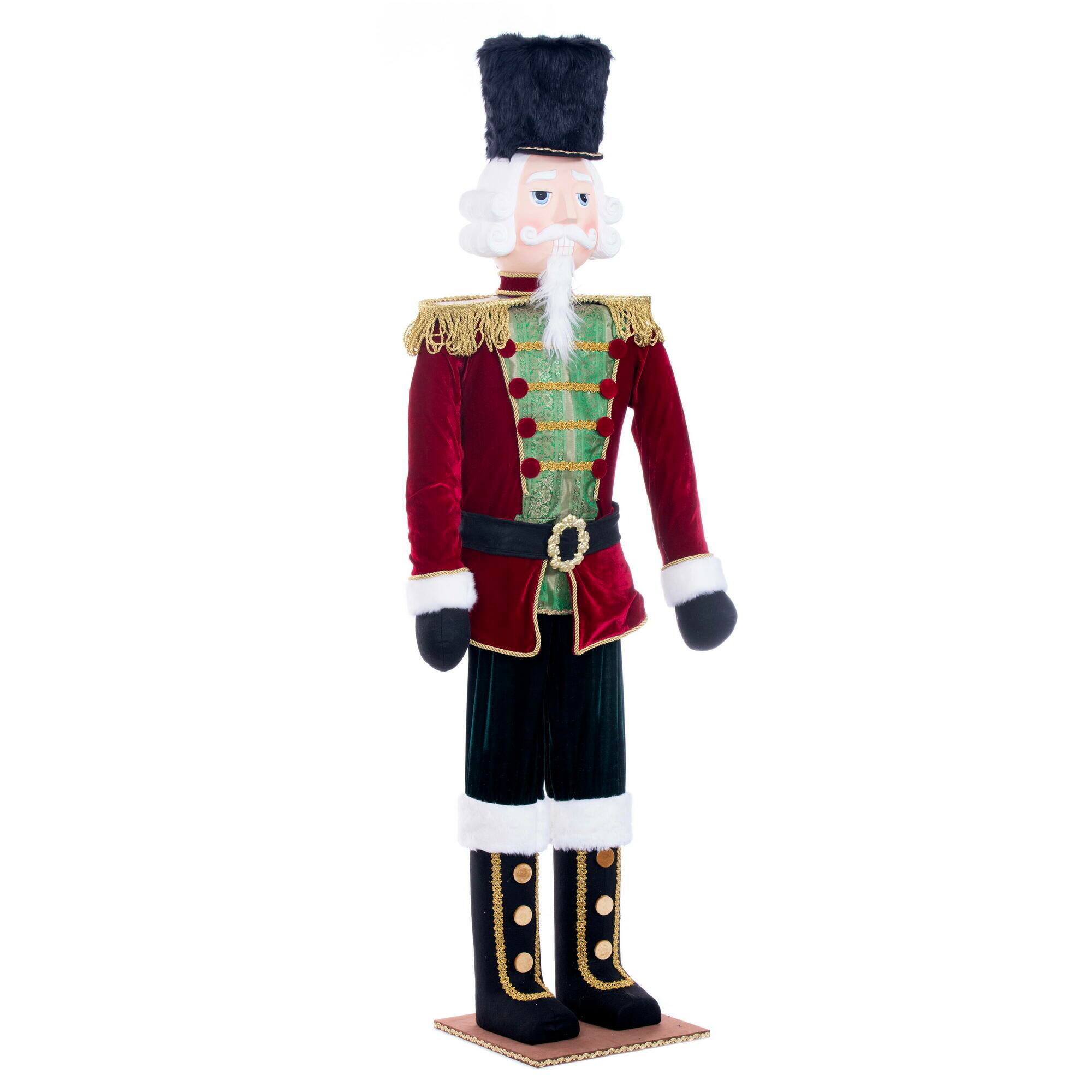 Vickerman 6.5ft. Red Standing Nutcracker Doll