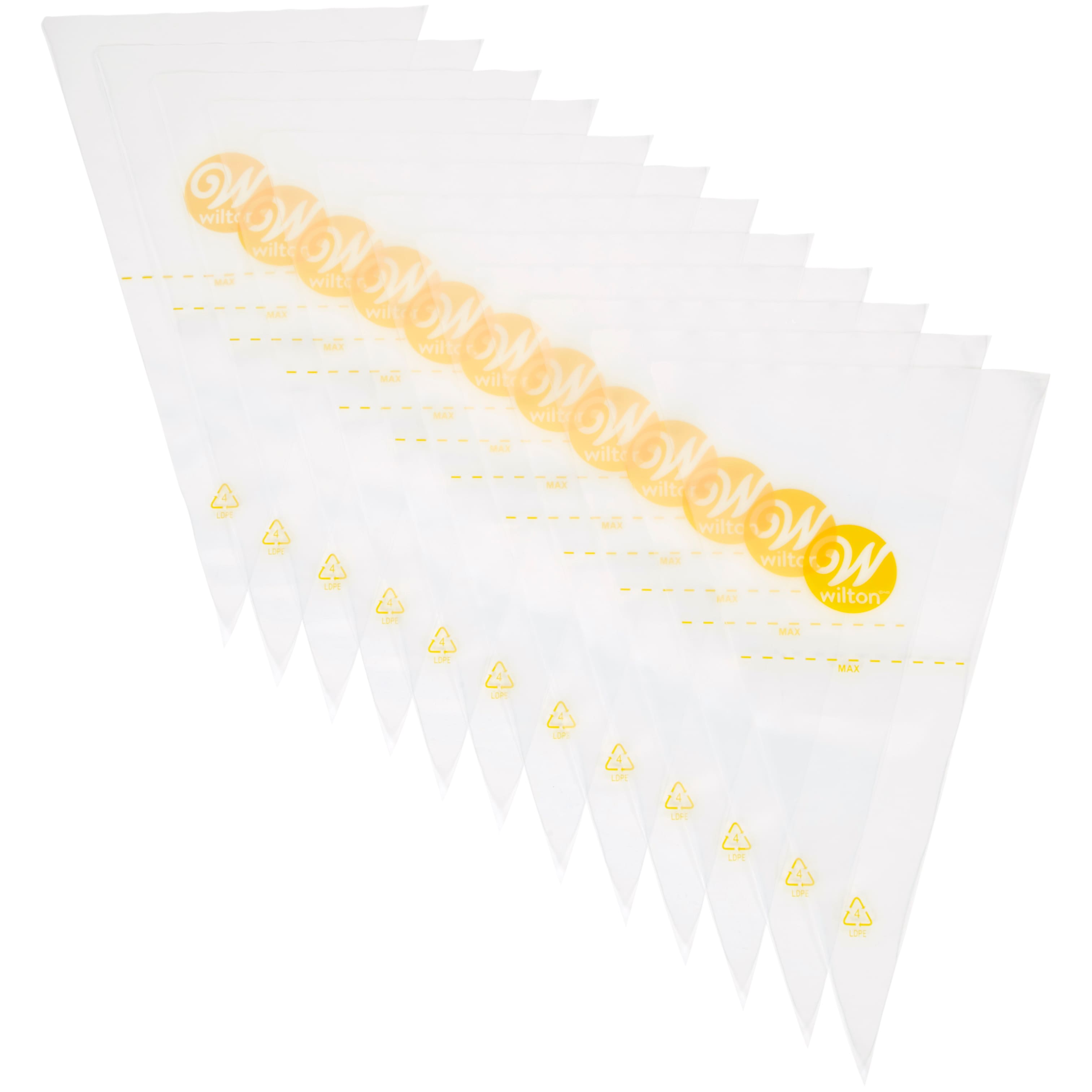 Wilton™ 12" Disposable Decorating Piping Bags, 12ct.