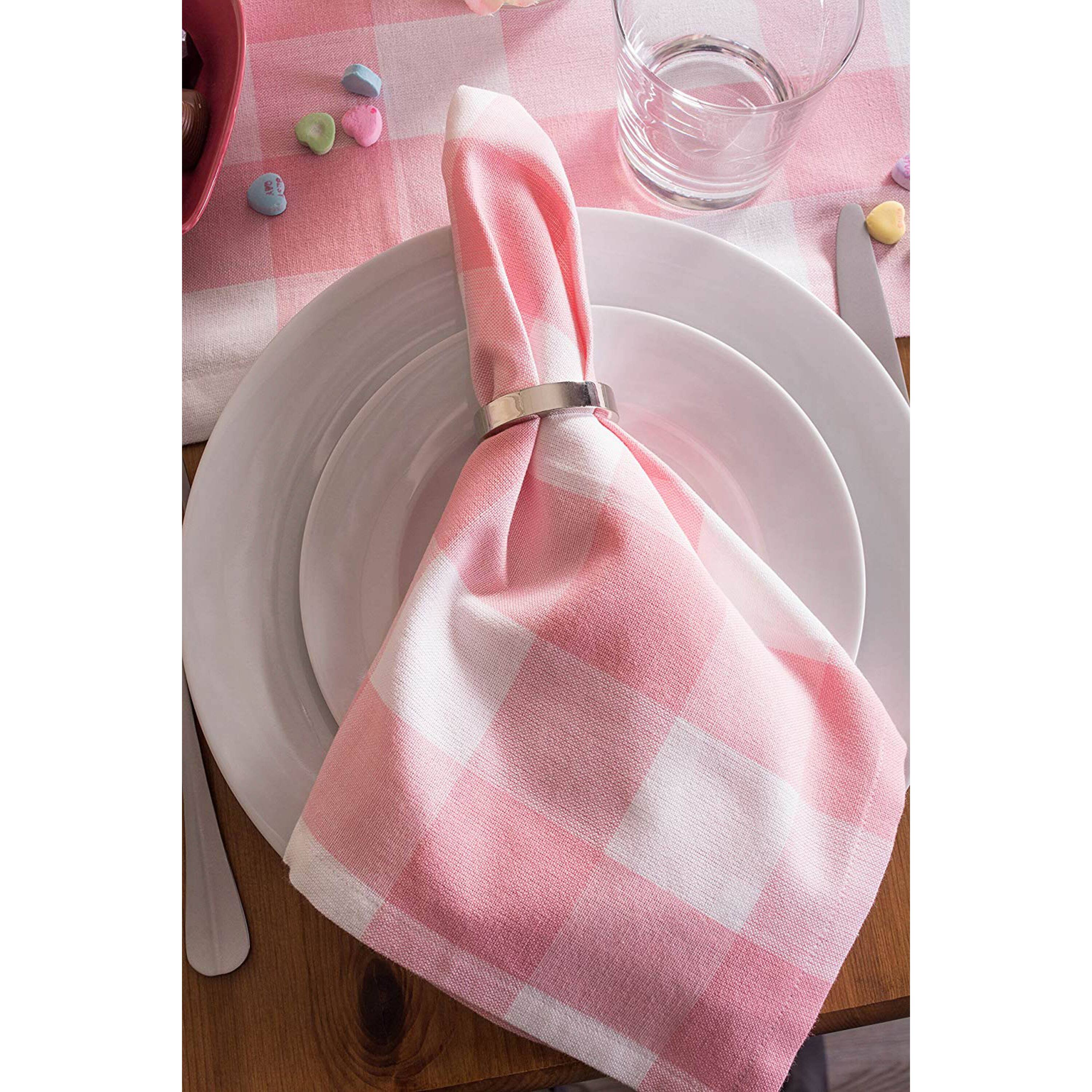 DII® Silver Circle Napkin Rings, 6ct.