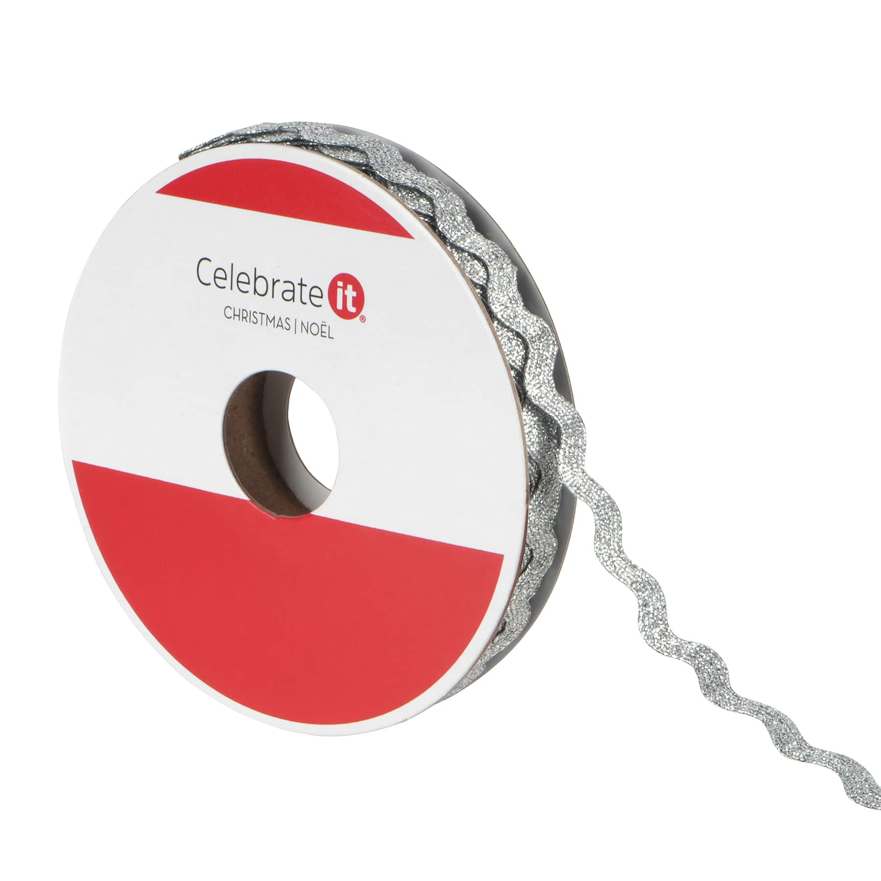 5/8" x 4yd. Silver Ric Rac Ribbon by Celebrate It®