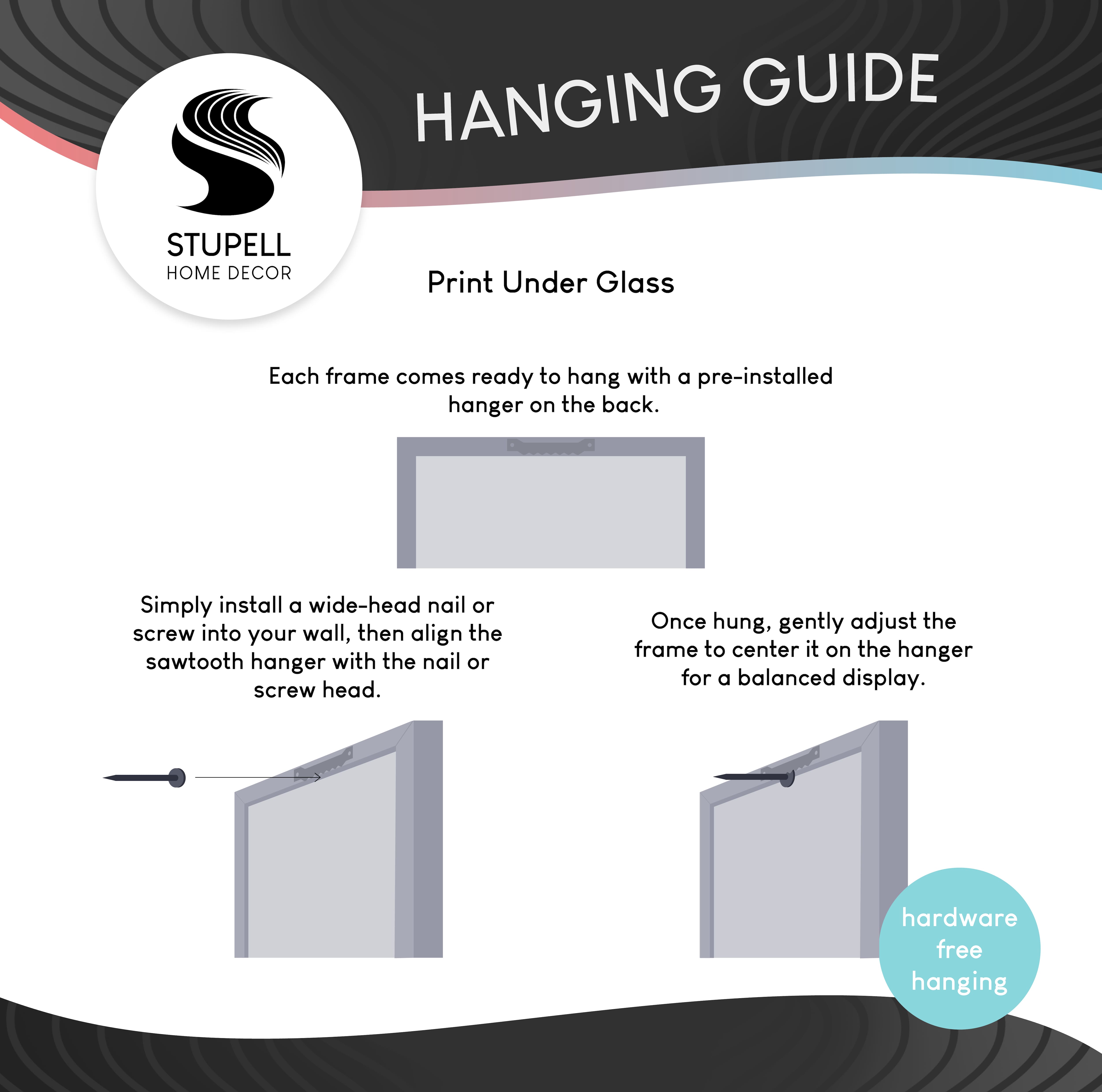 Stupell Industries Happy Easter Bunny Framed Wall Art