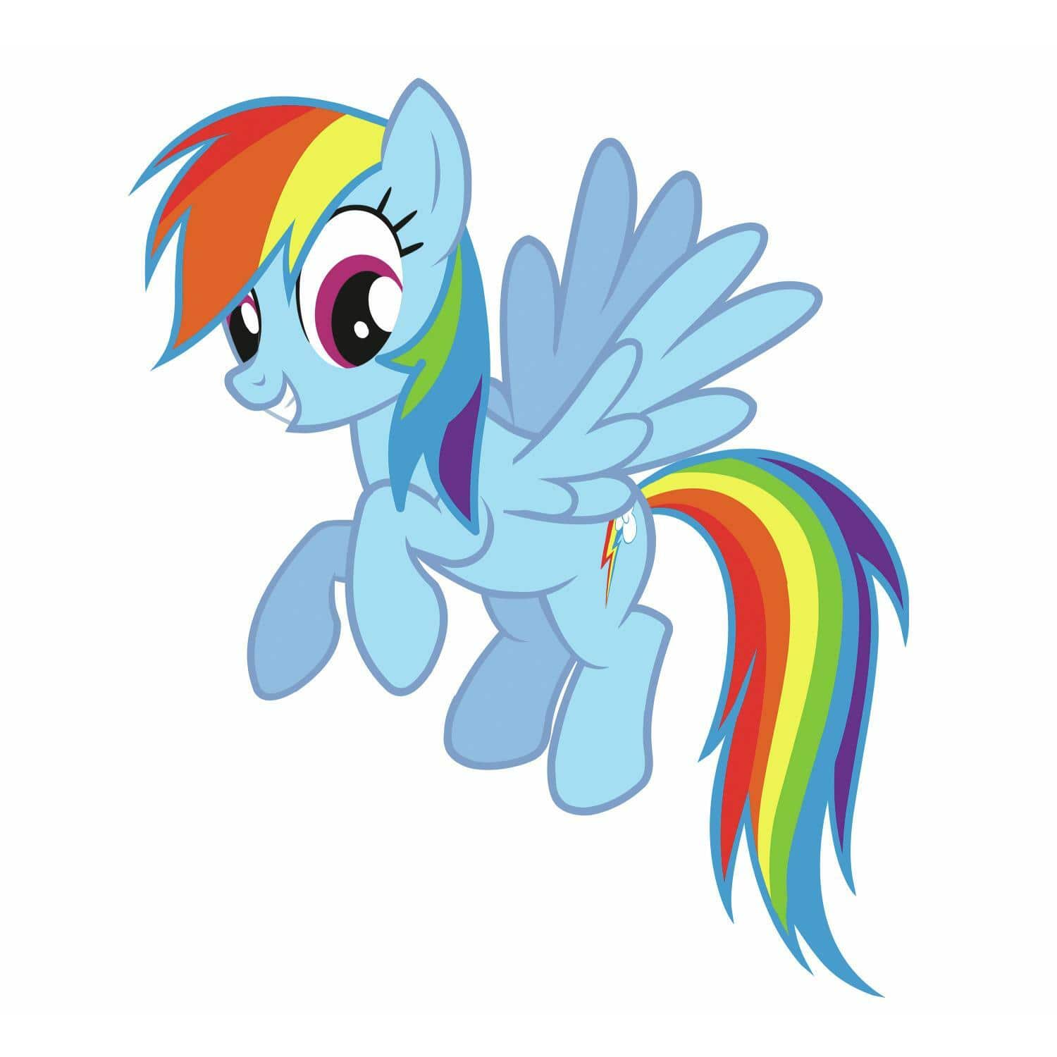 RoomMates My Little Pony Rainbow Dash Peel & Stick Giant Decal