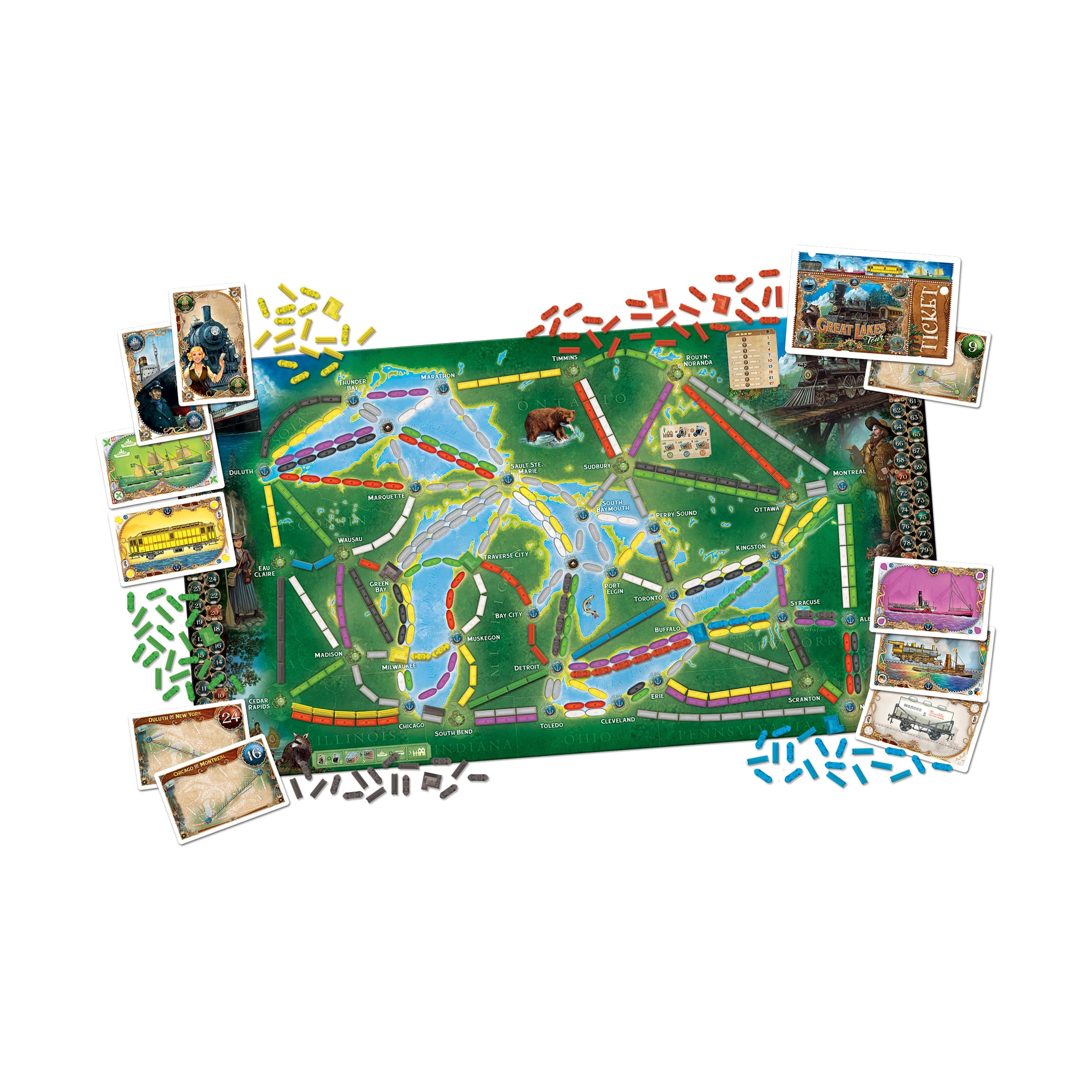 Ticket to Ride: Rails & Sails