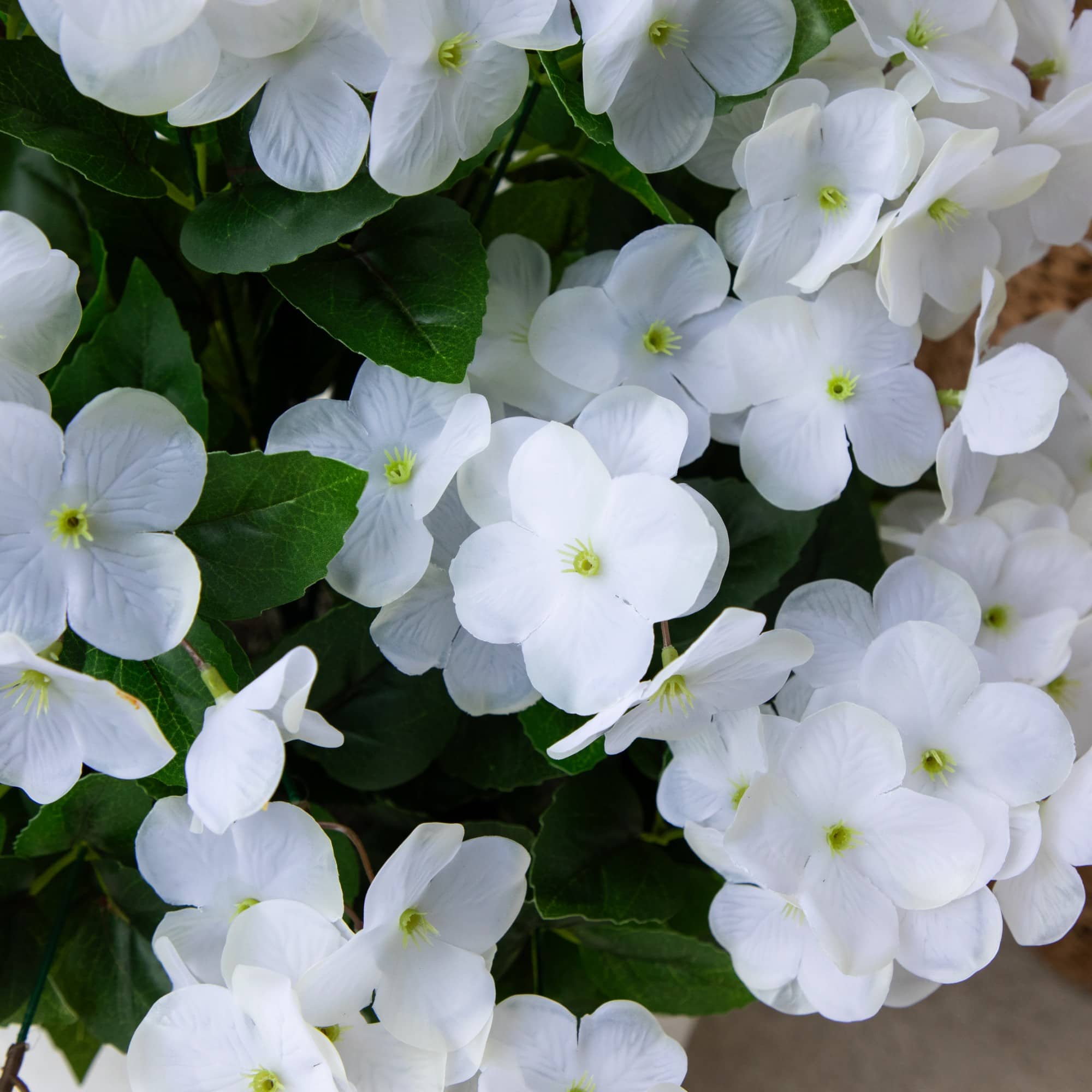 19" UV Resistant Artificial Hydrangea Bushes, 3ct.