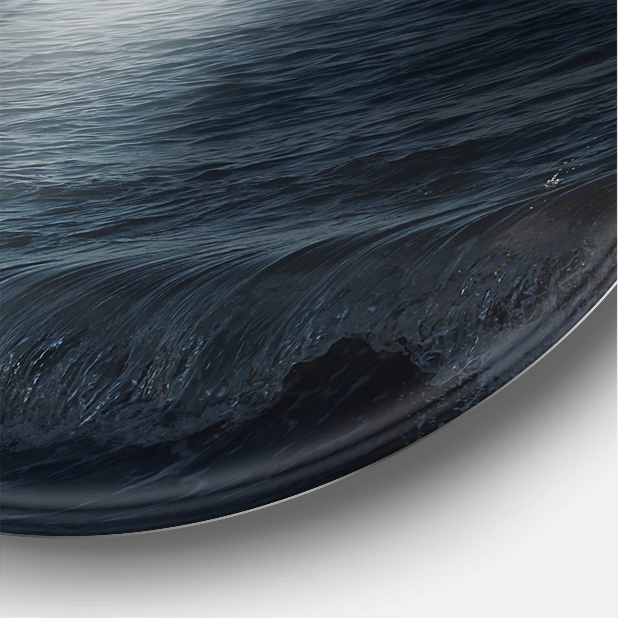 Designart - Full Moon In Cloudy Night Sky VI