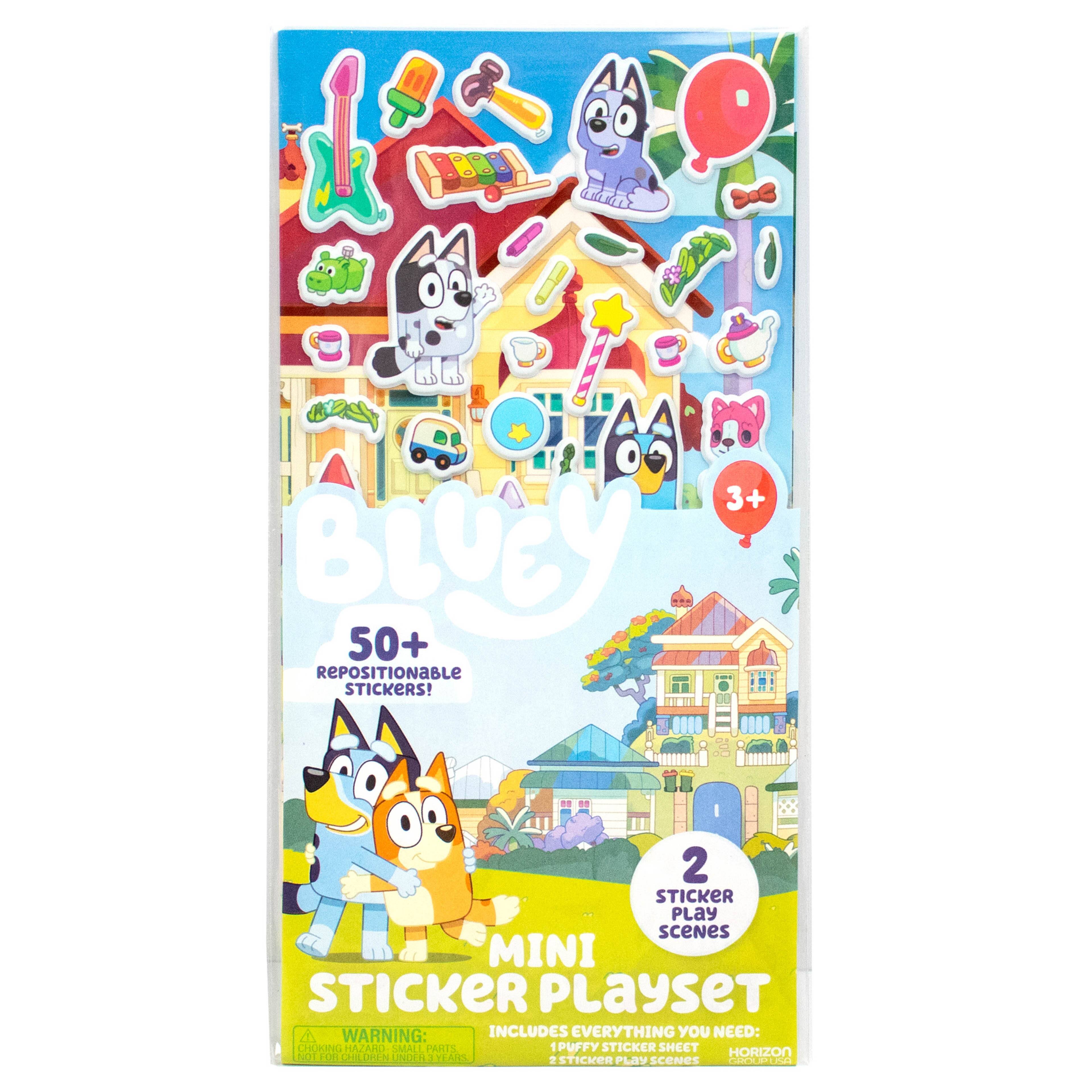 Bluey Mini Sticker Playsets, 6ct.