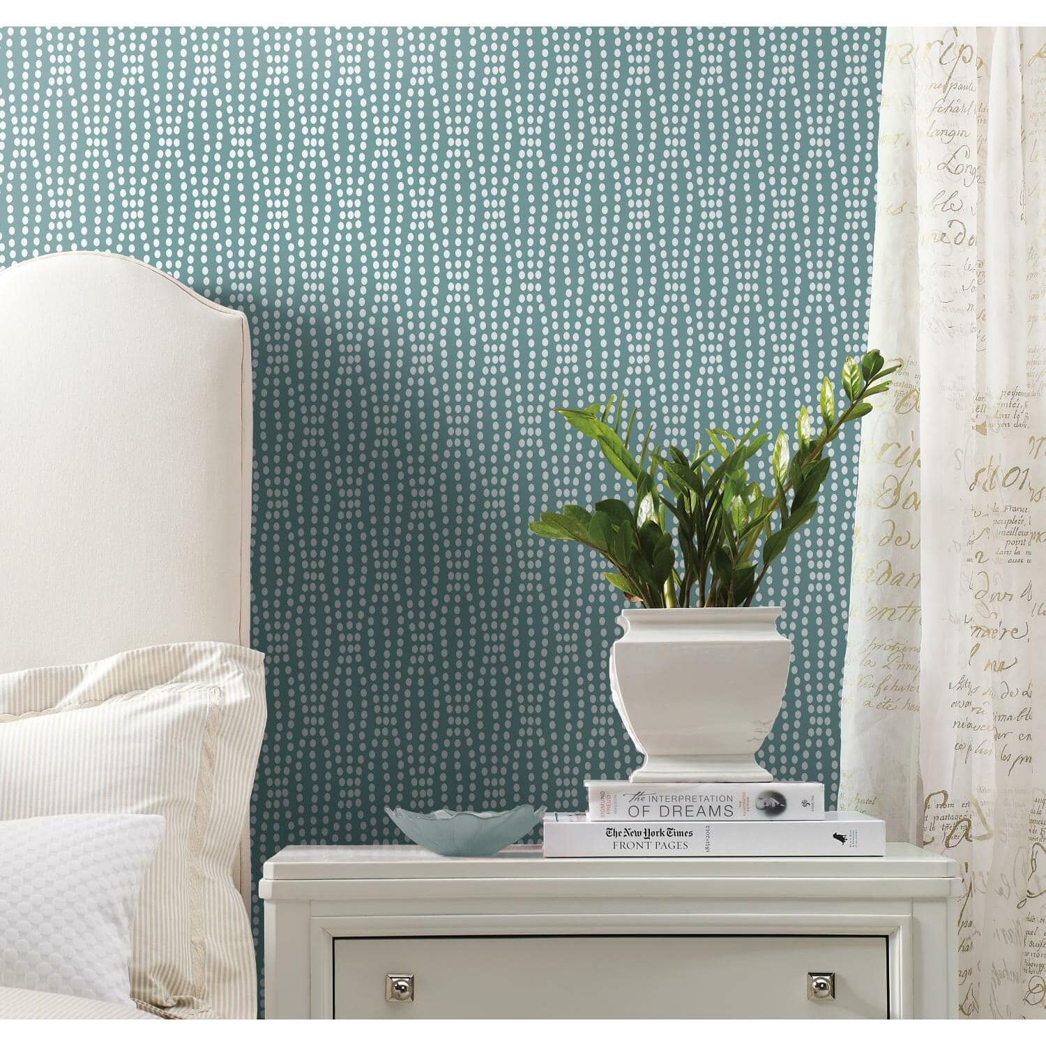 RoomMates Strands Peel & Stick Wallpaper
