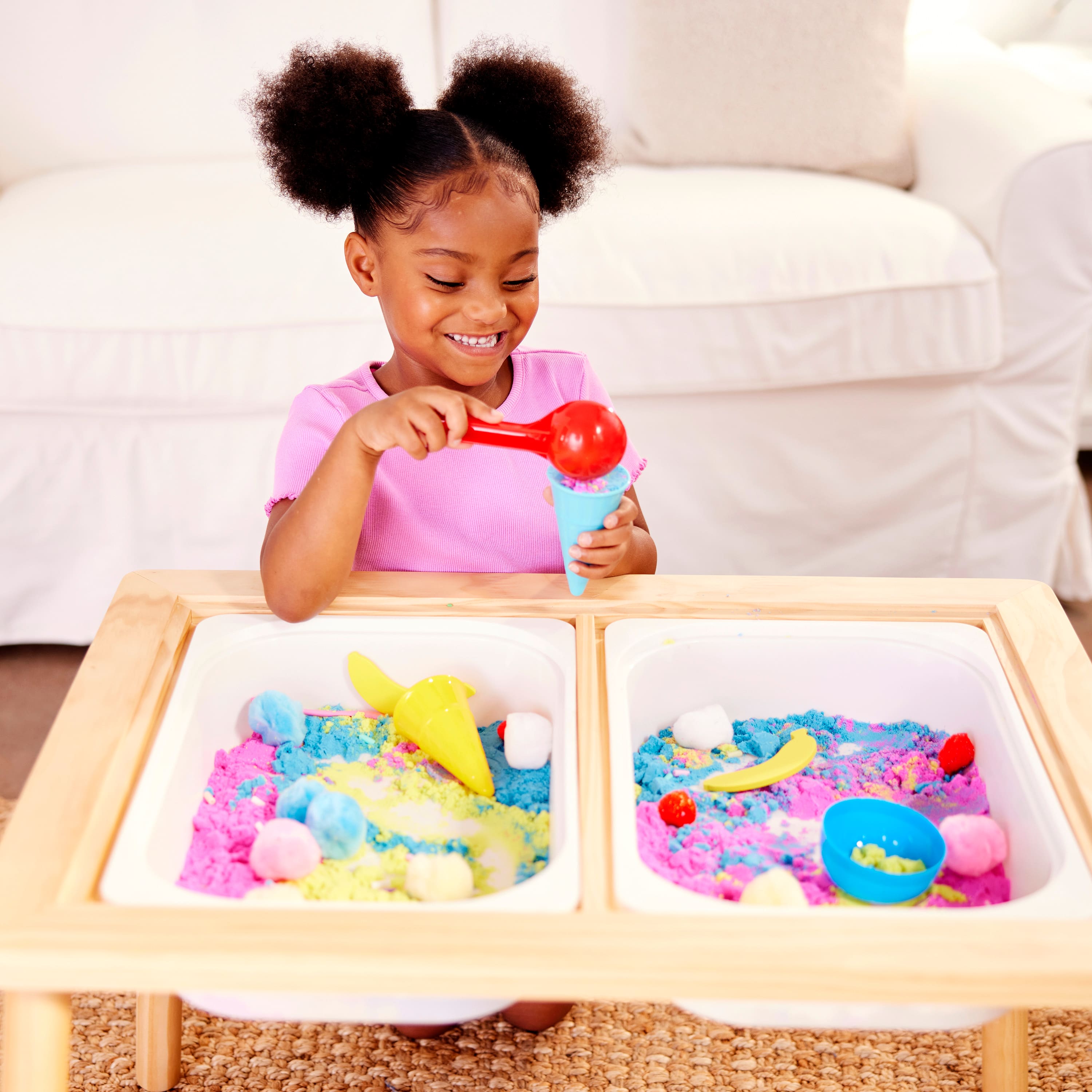 Creativity for Kids® Deluxe Activity Sensory Table with Ice Cream Shop
