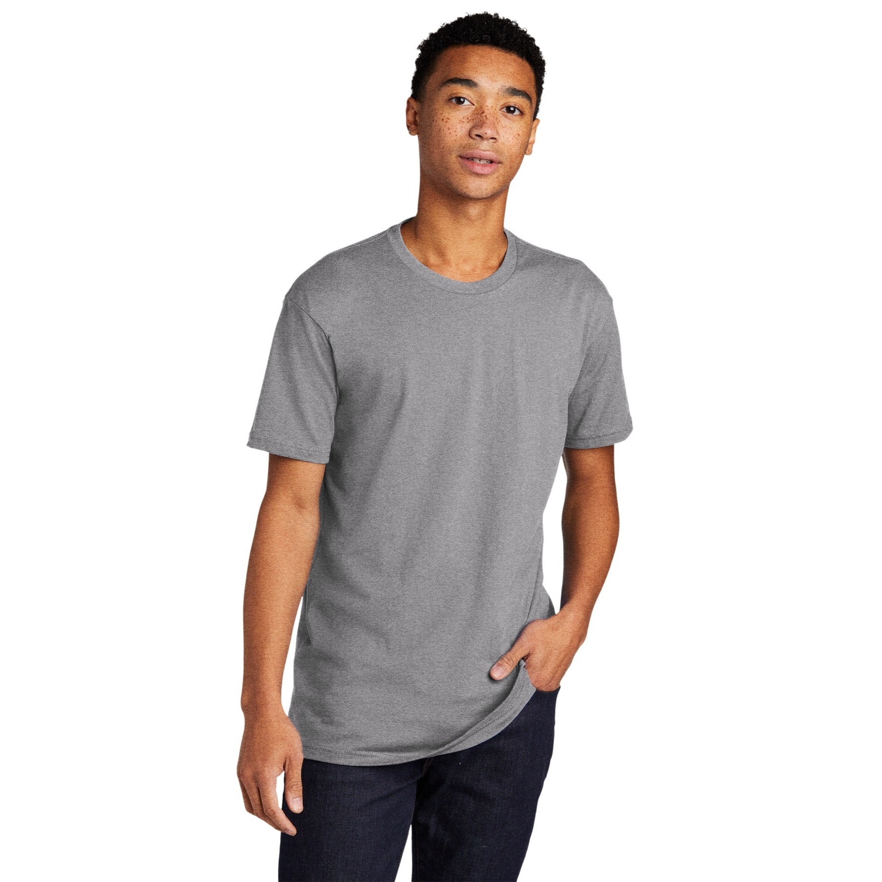 Next Level Neutrals Crew Neck Unisex Cotton T-Shirt