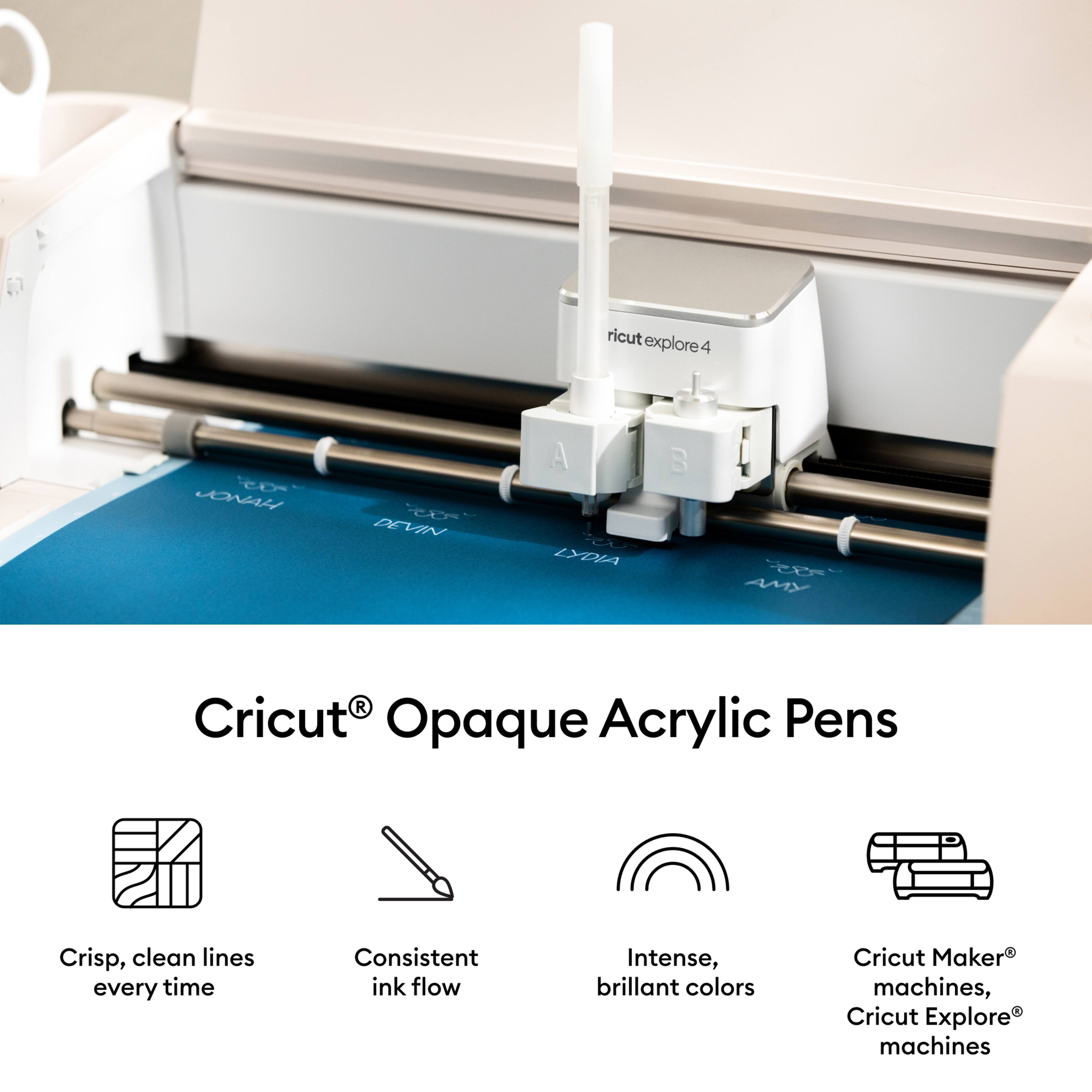 Cricut® 1.0mm Acrylic Gel Pens, 5ct.