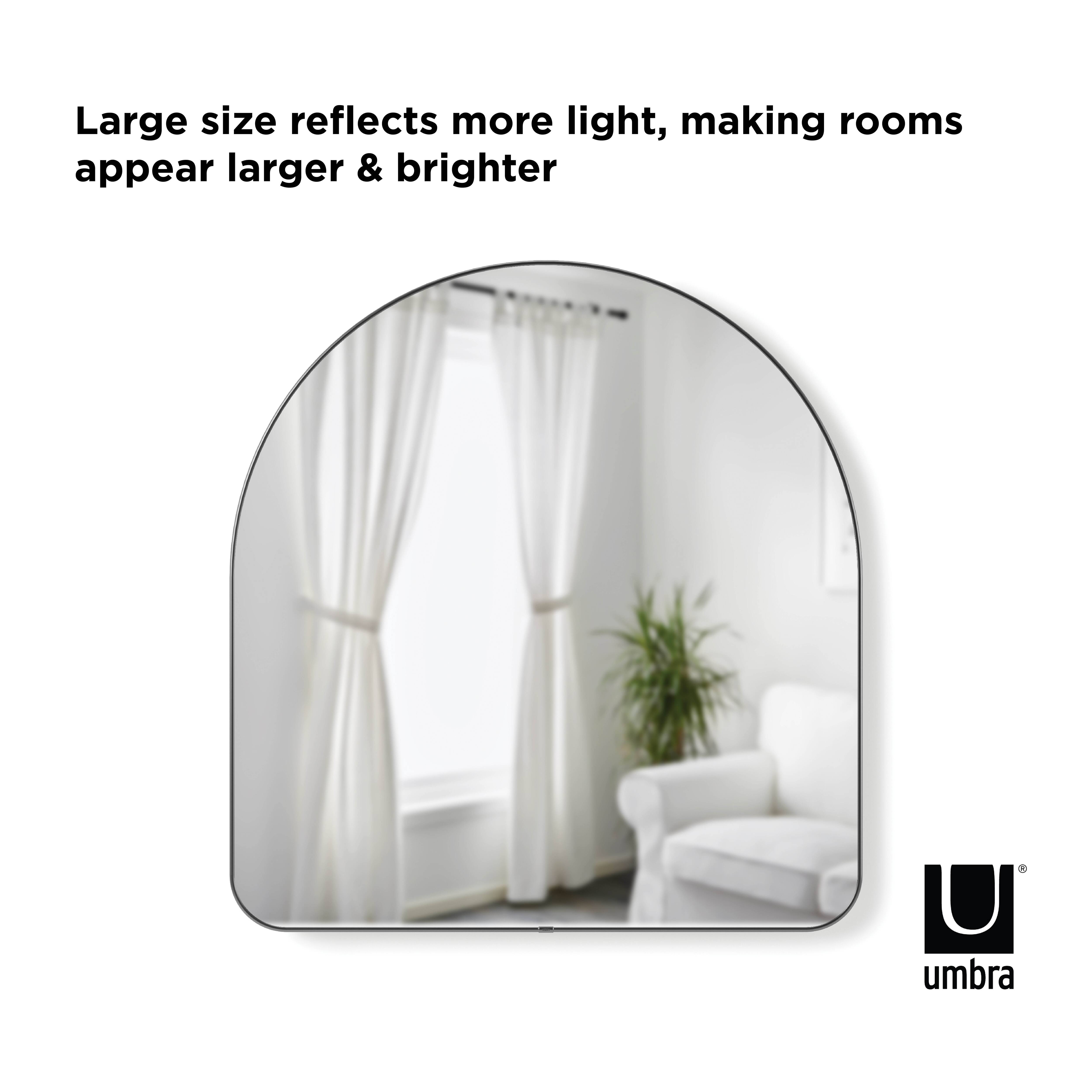 Umbra 36" Titanium Hubba Arched Mirror