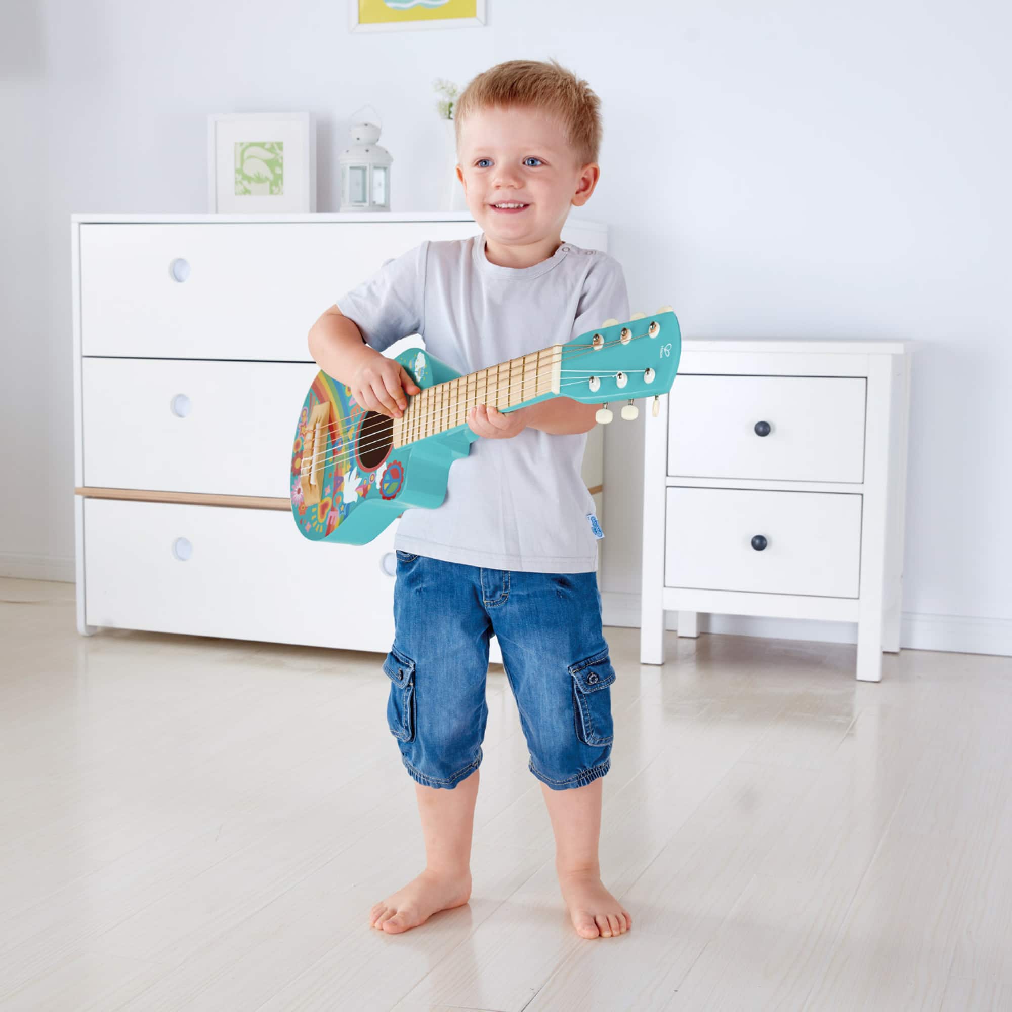 Hape 26" Flower Power First Musical Guitar