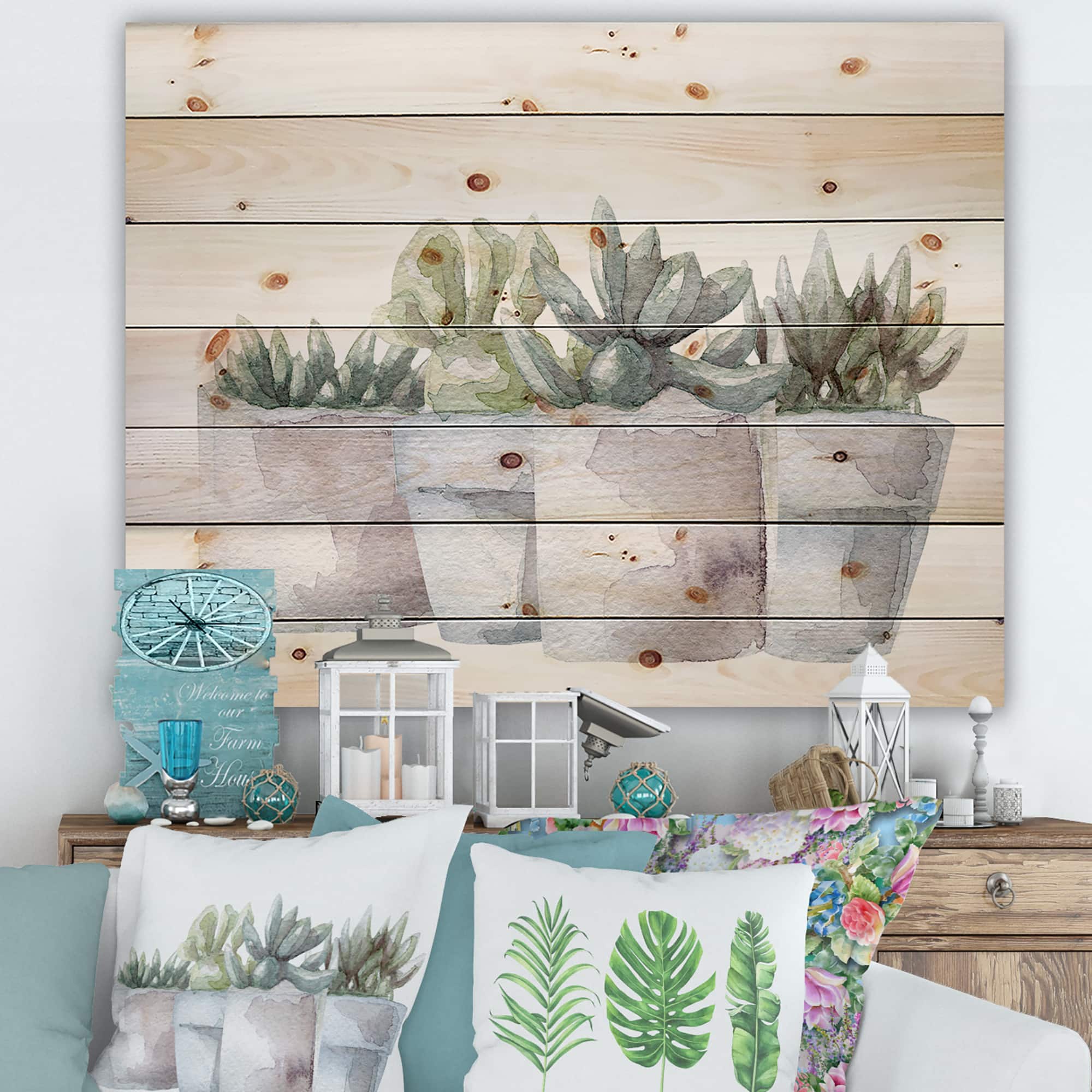 Designart - Cactus and Succulent House Plants III
