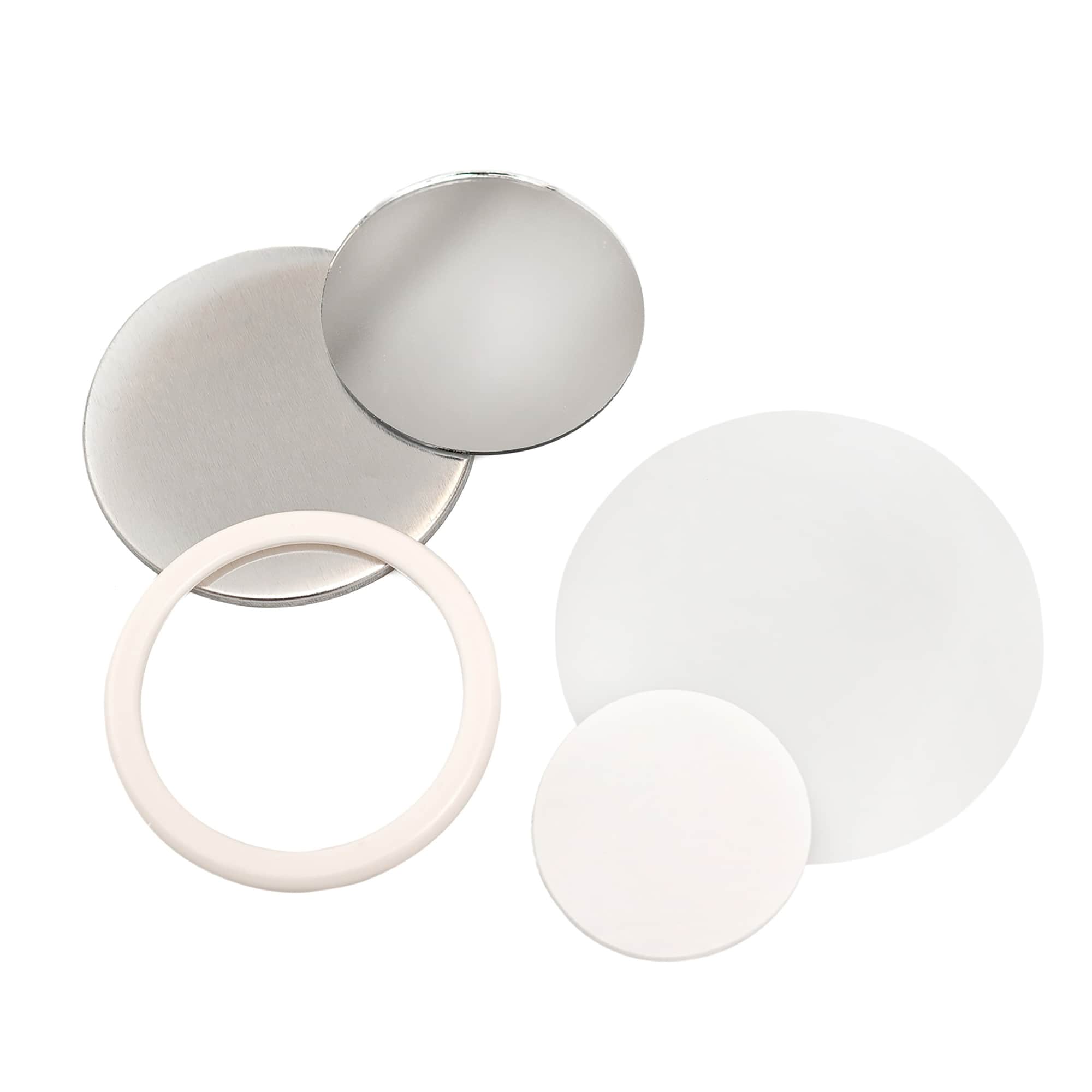We R Memory Keepers® Button Press™ Adhesive Mirror Kit, Makes 3